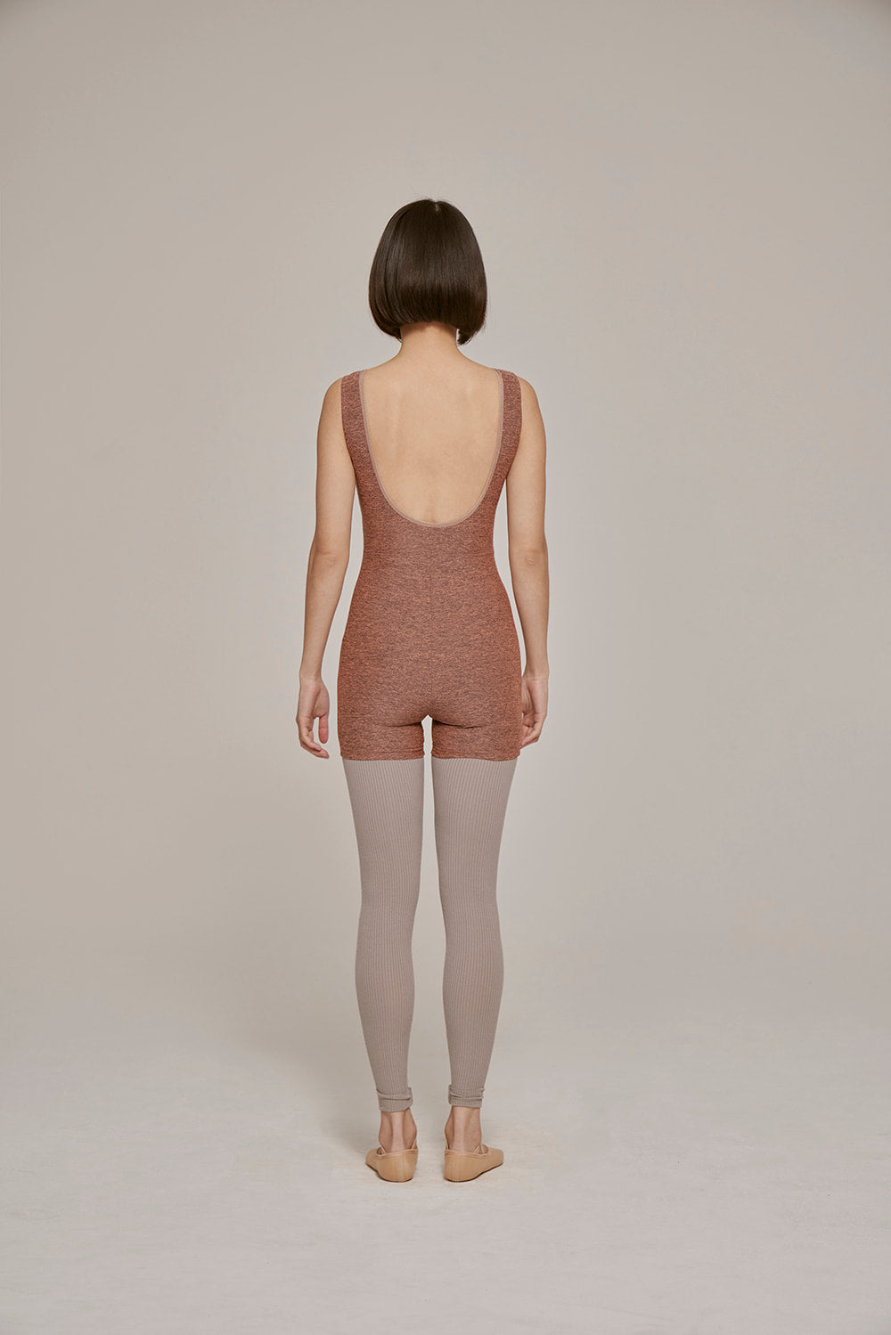 CREORA® SHORT UNITARD | CARAMEL