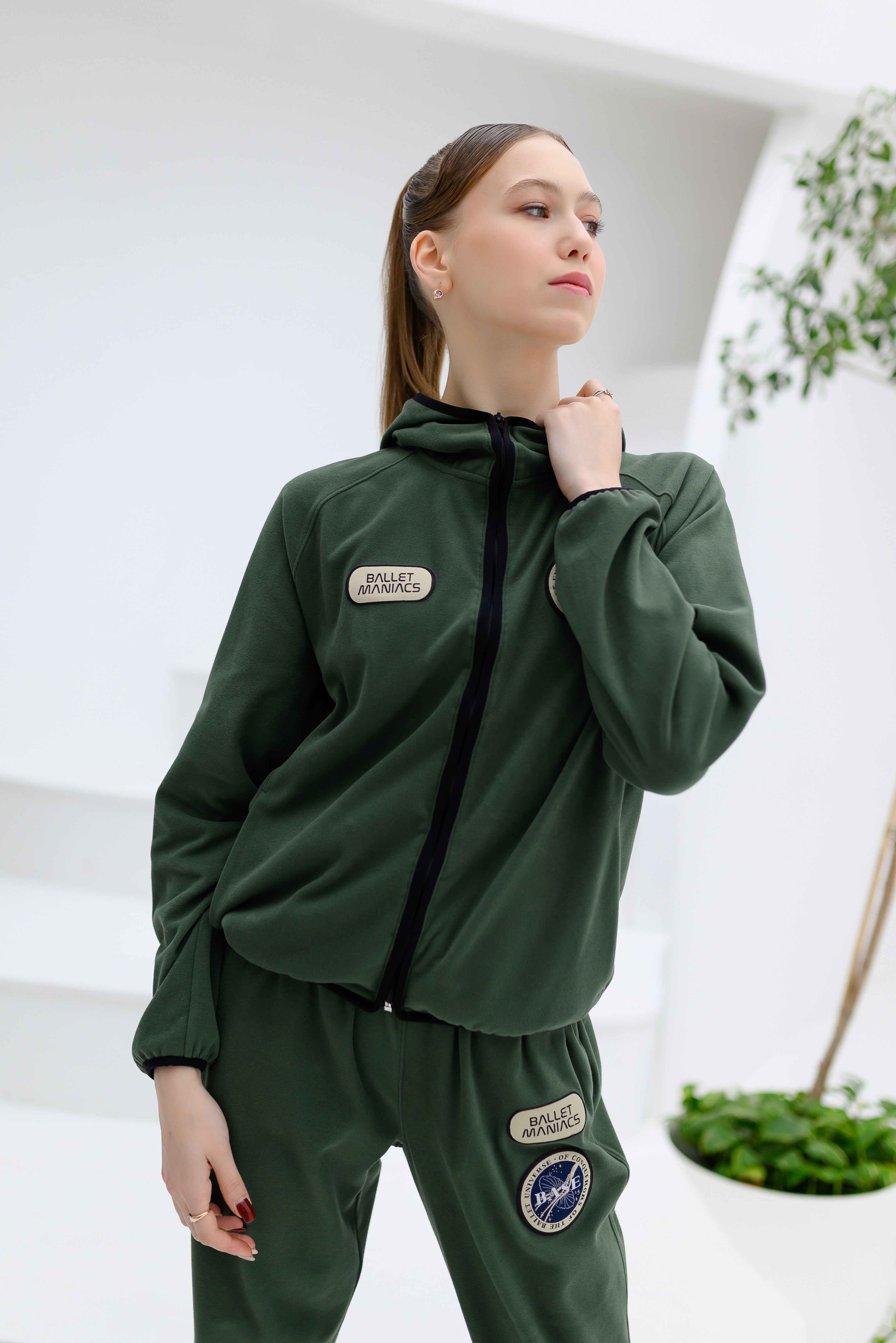 Interstellar hoodie | Saturated sage
