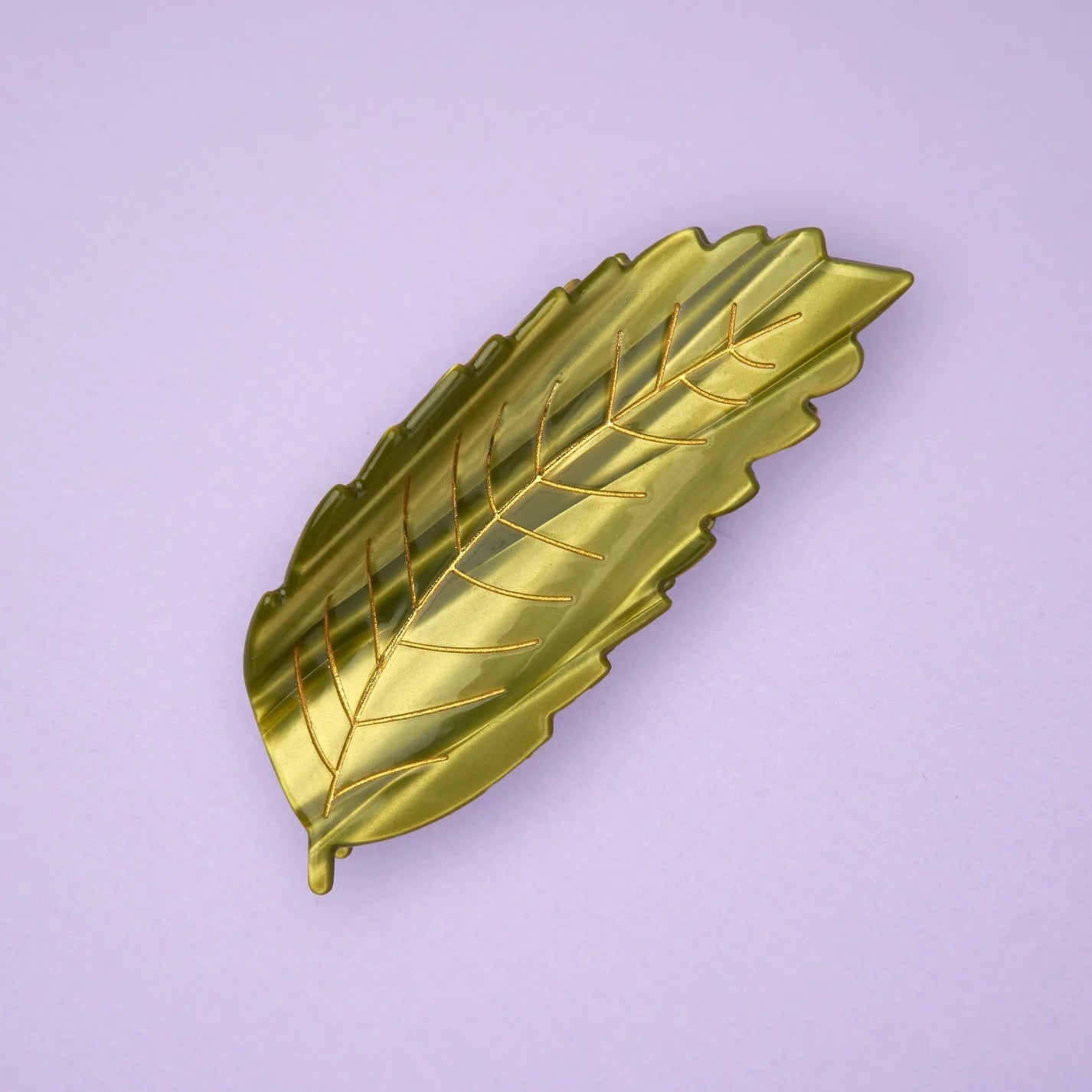 CHESTNUT LEAF HAIR CLAW
