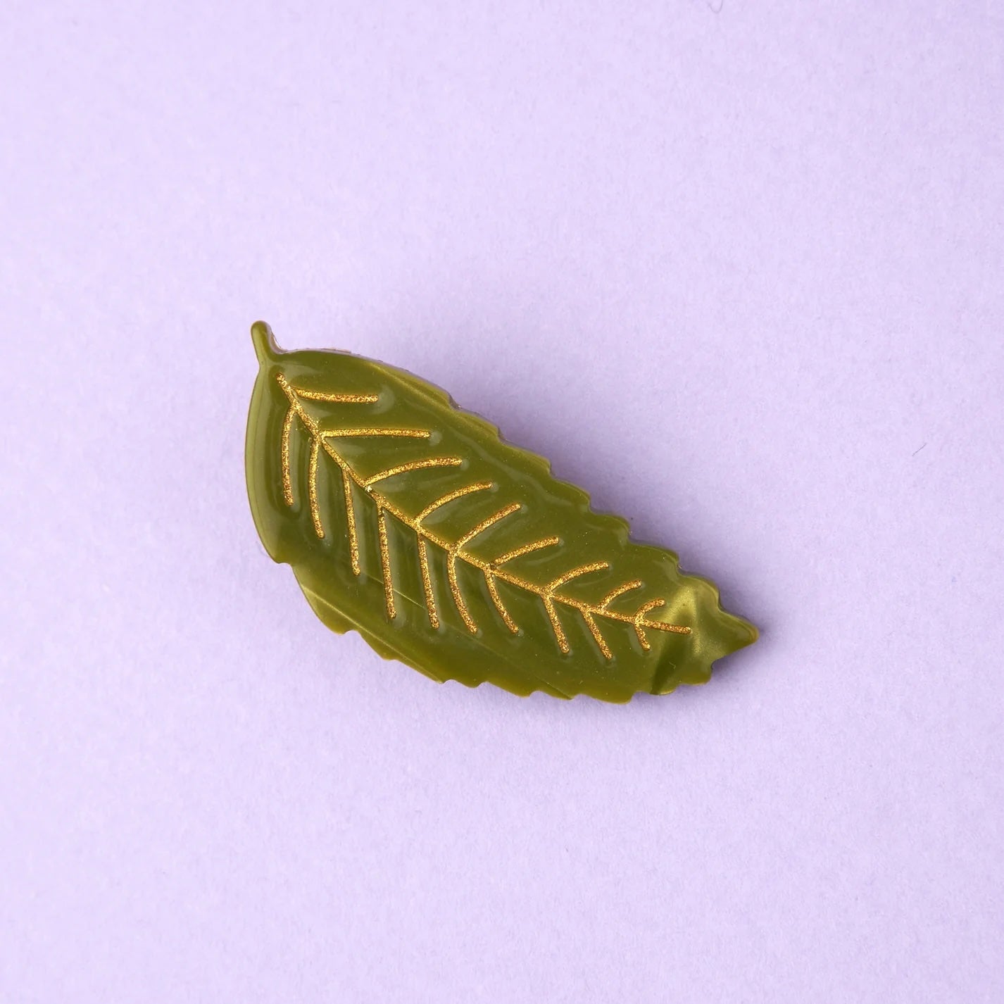 CHESTNUT LEAF HAIR CLIP