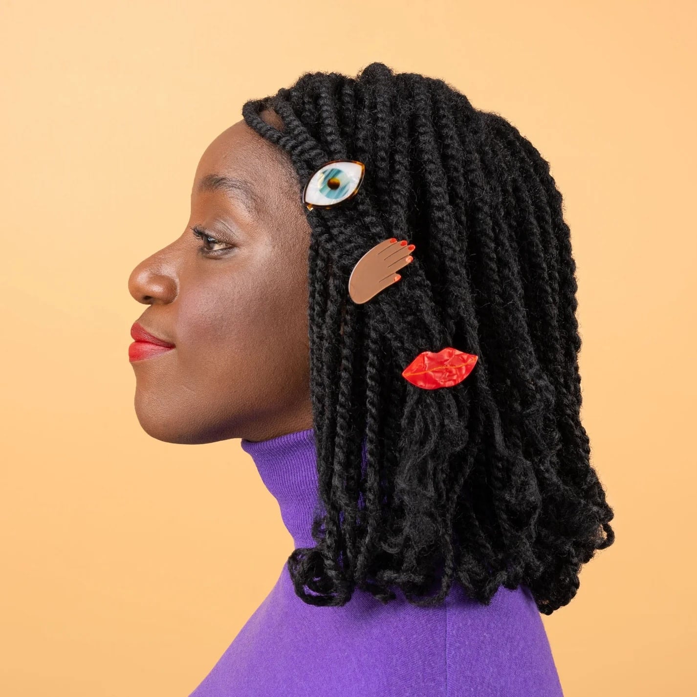 LIPS HAIR CLIP