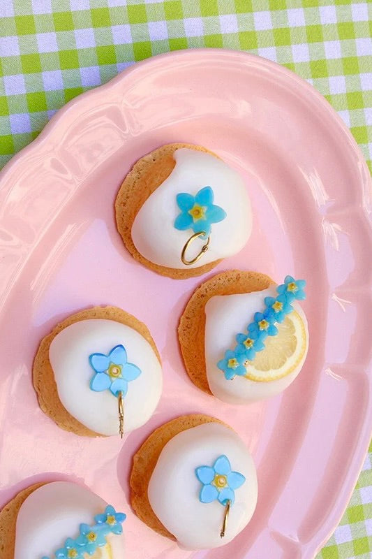 FORGET ME NOT HAIR CLIP