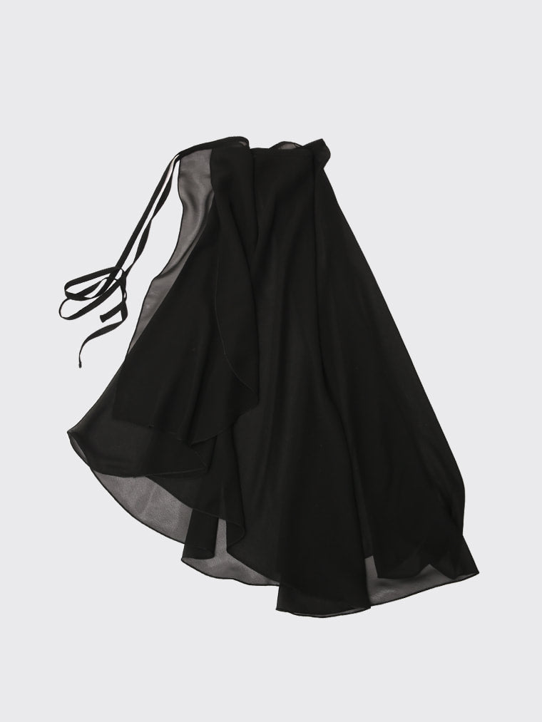Tunique-skirt midi | Black