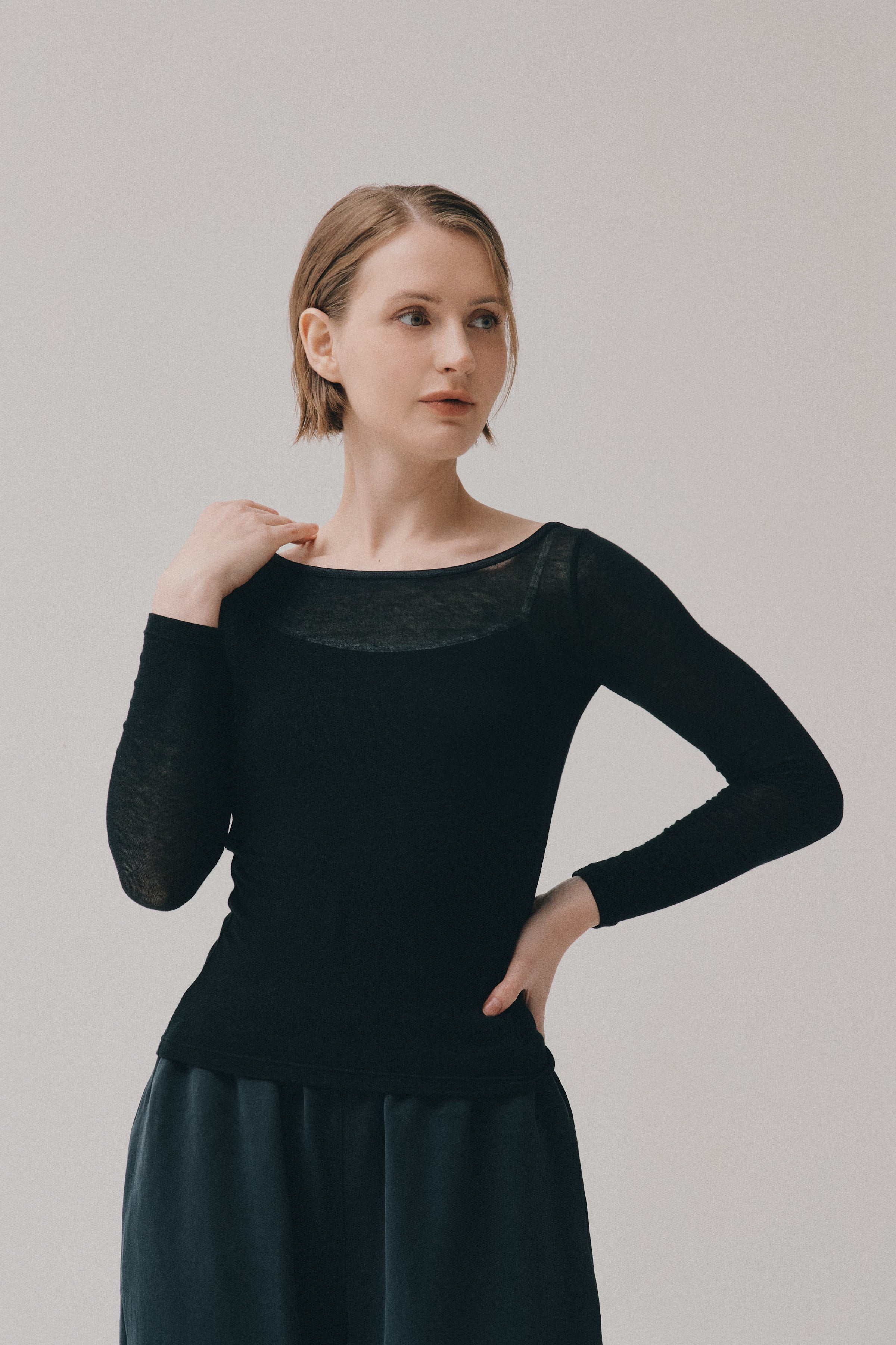 CUPRO MODAL® PANTS | BLACK