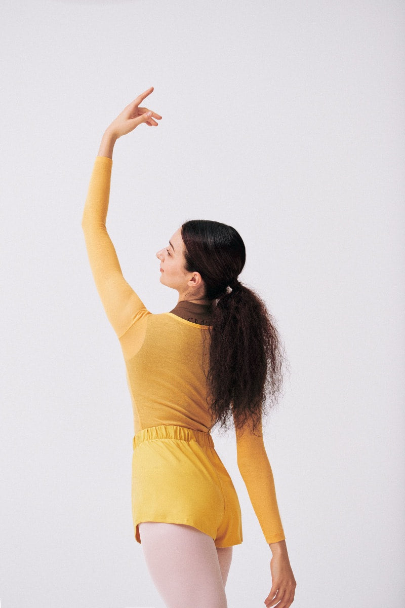 TENCEL™ MAXI FITTED TEE | YELLOW
