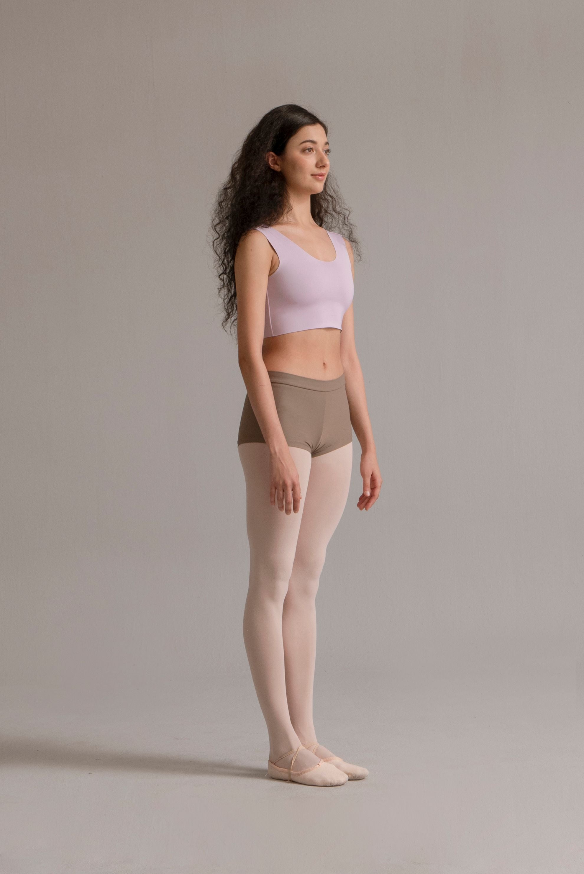 CREORA® REVERSIBLE BRALETTE | LILAC/GREY
