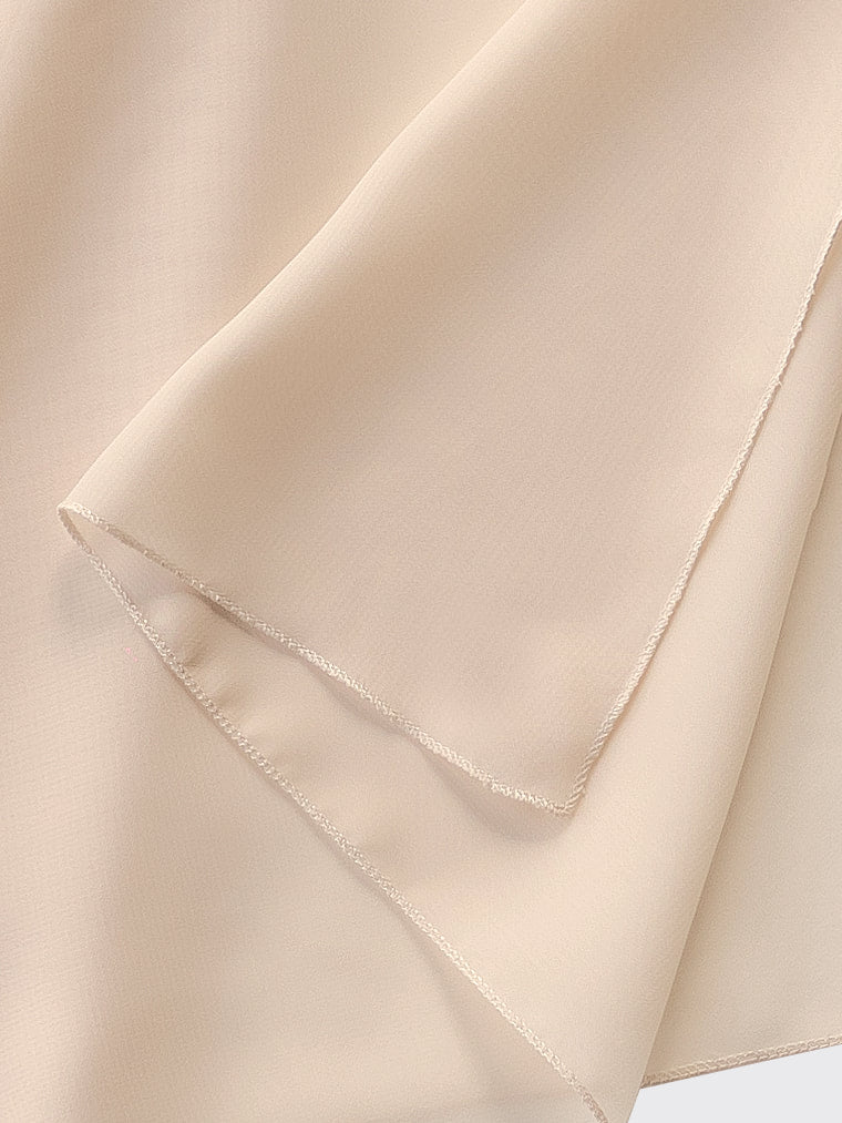 Tunique-skirt midi | Nude