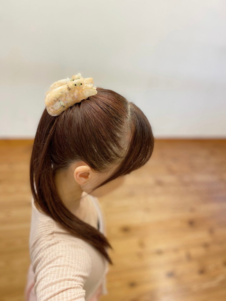 GINGER CAT HAIR CLAW