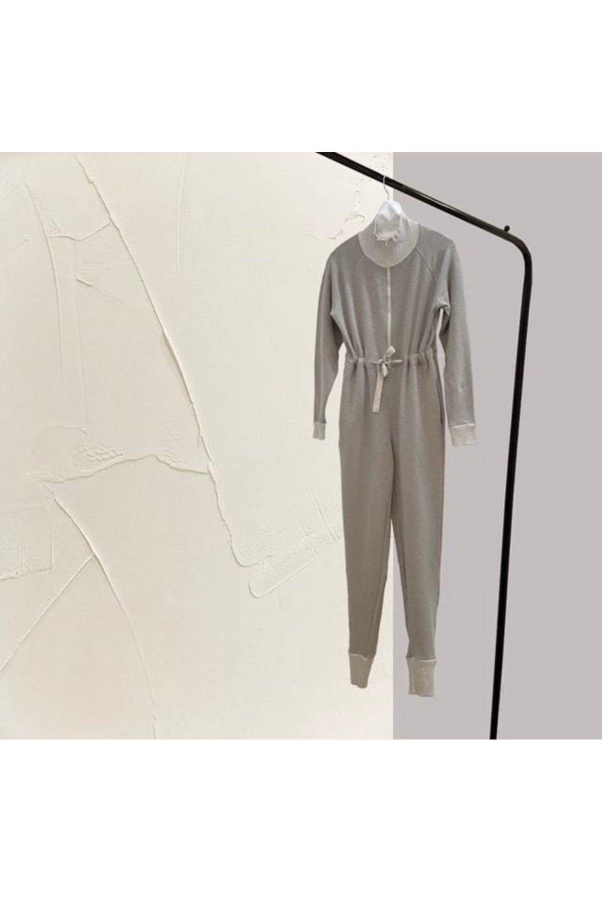 MODAL® FITTED JUMPSUIT | ASH BROWN