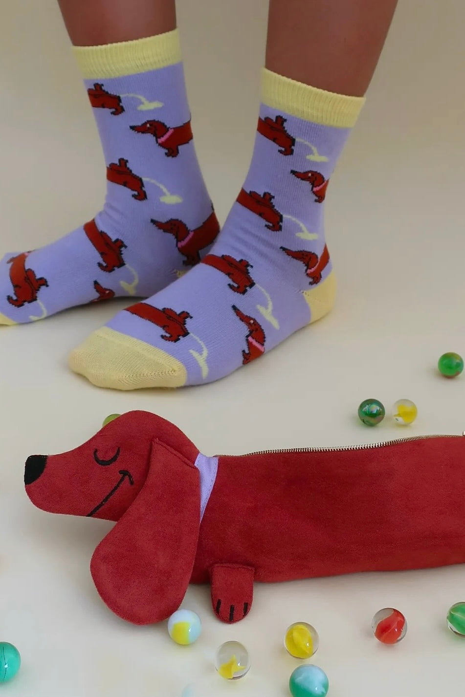 DACHSHUND PENCIL/COSME CASE