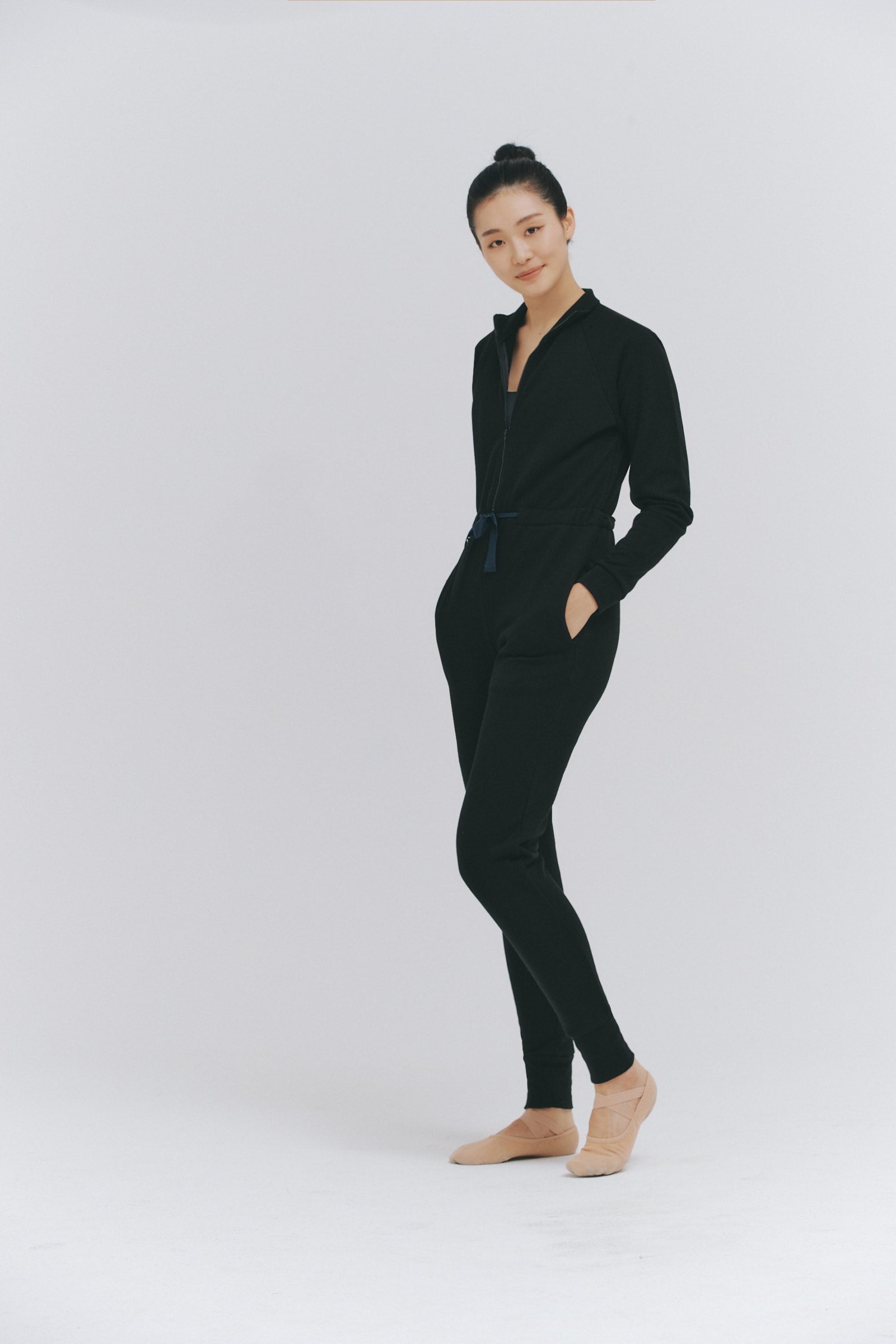ORGANIC COTTON JUMPSUIT | BLACK