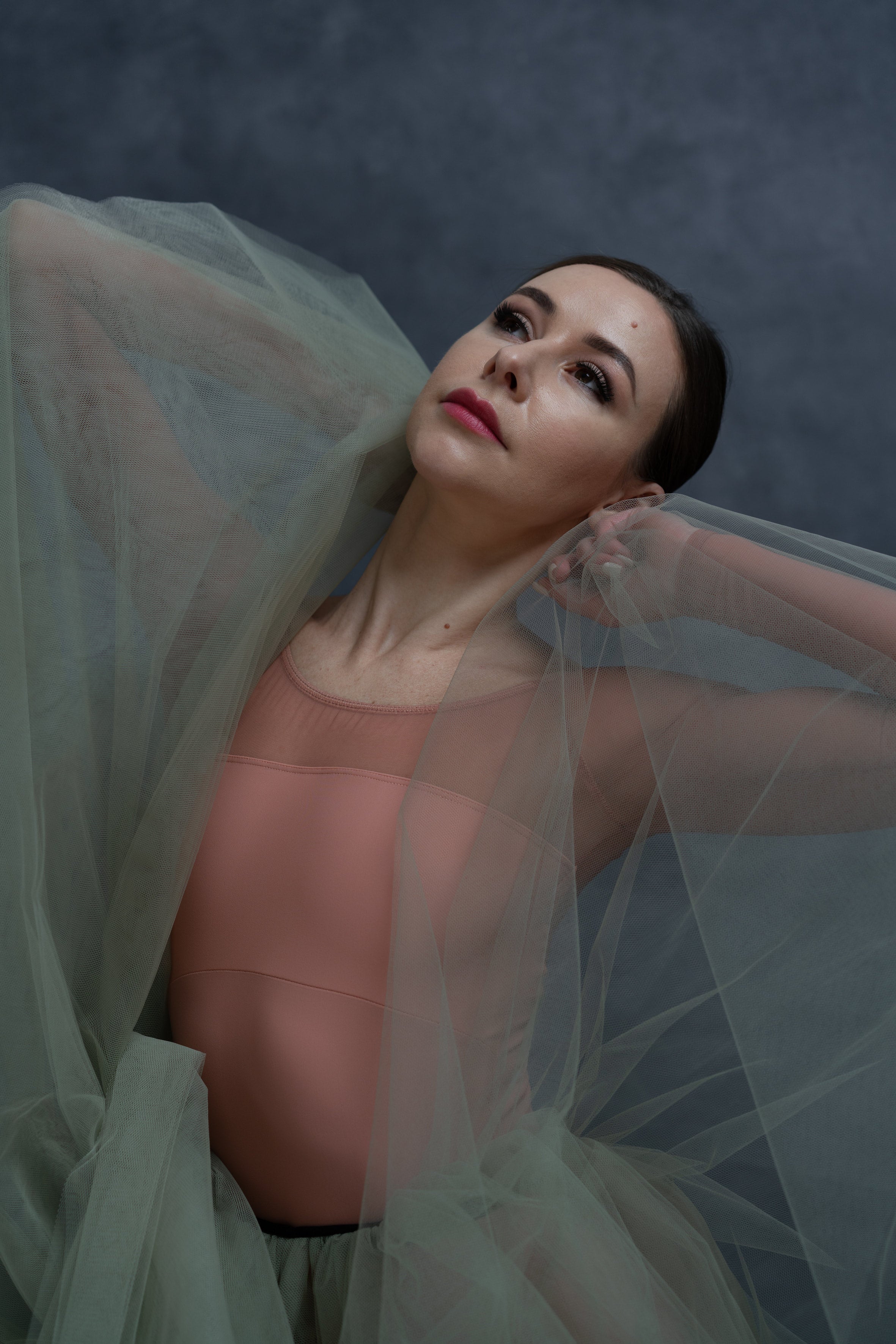 Dream Leotard by Kristina Kretova | Dusty peach