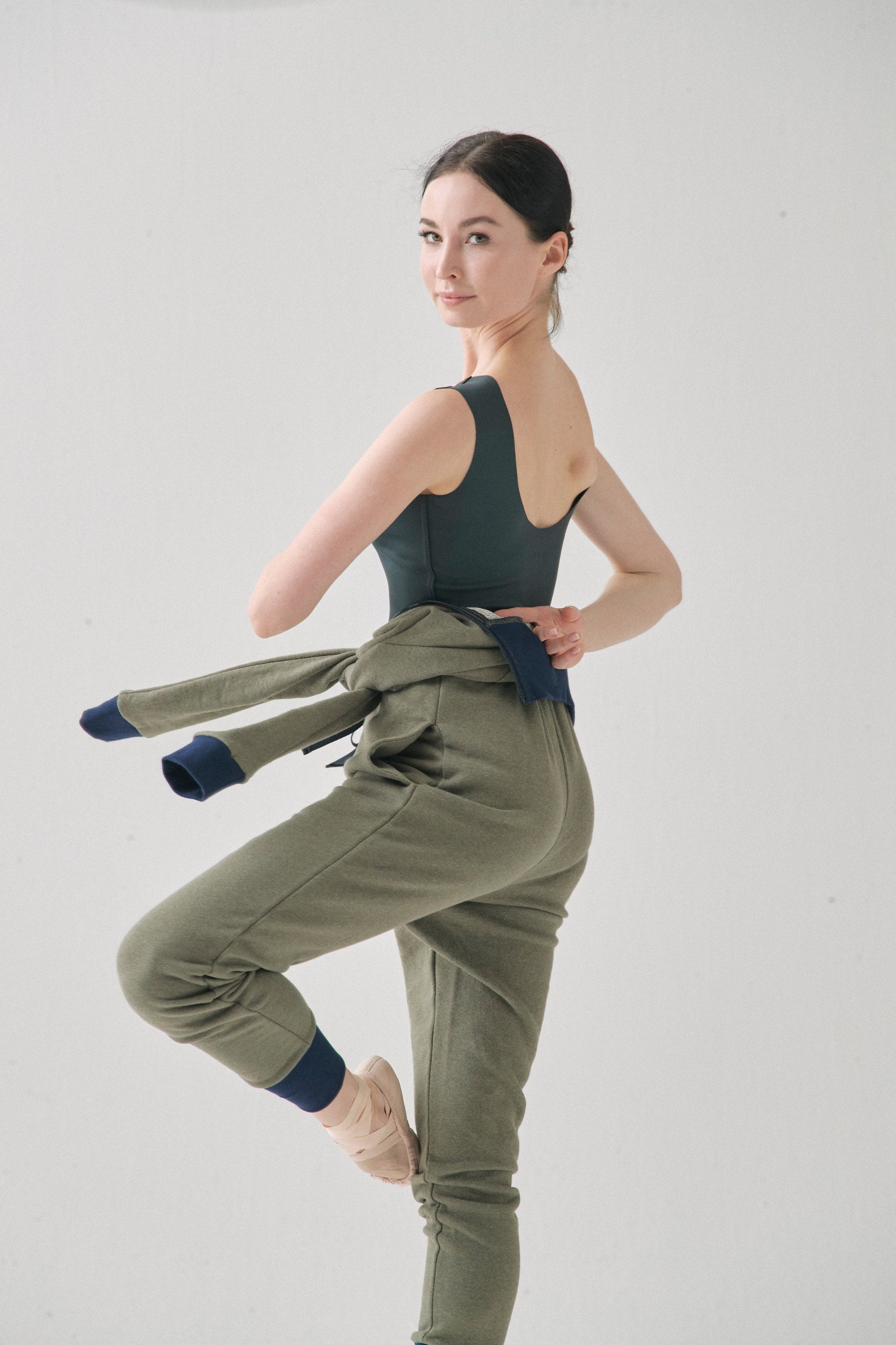 ORGANIC COTTON JUMPSUIT | KHAKI