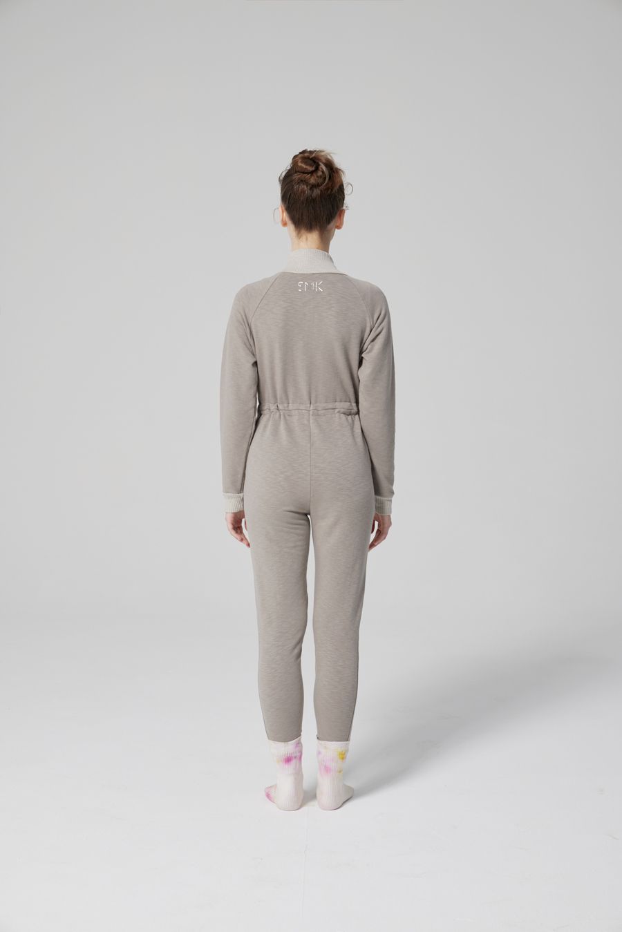MODAL® FITTED JUMPSUIT | ASH BROWN