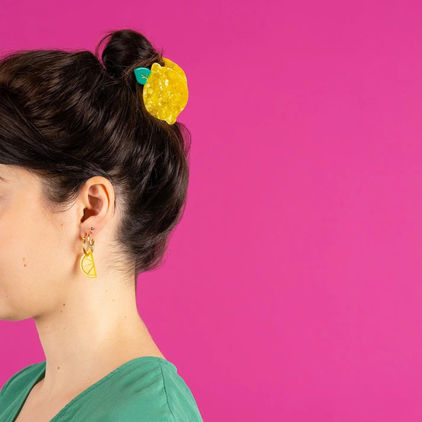 LEMON HAIR CLAW