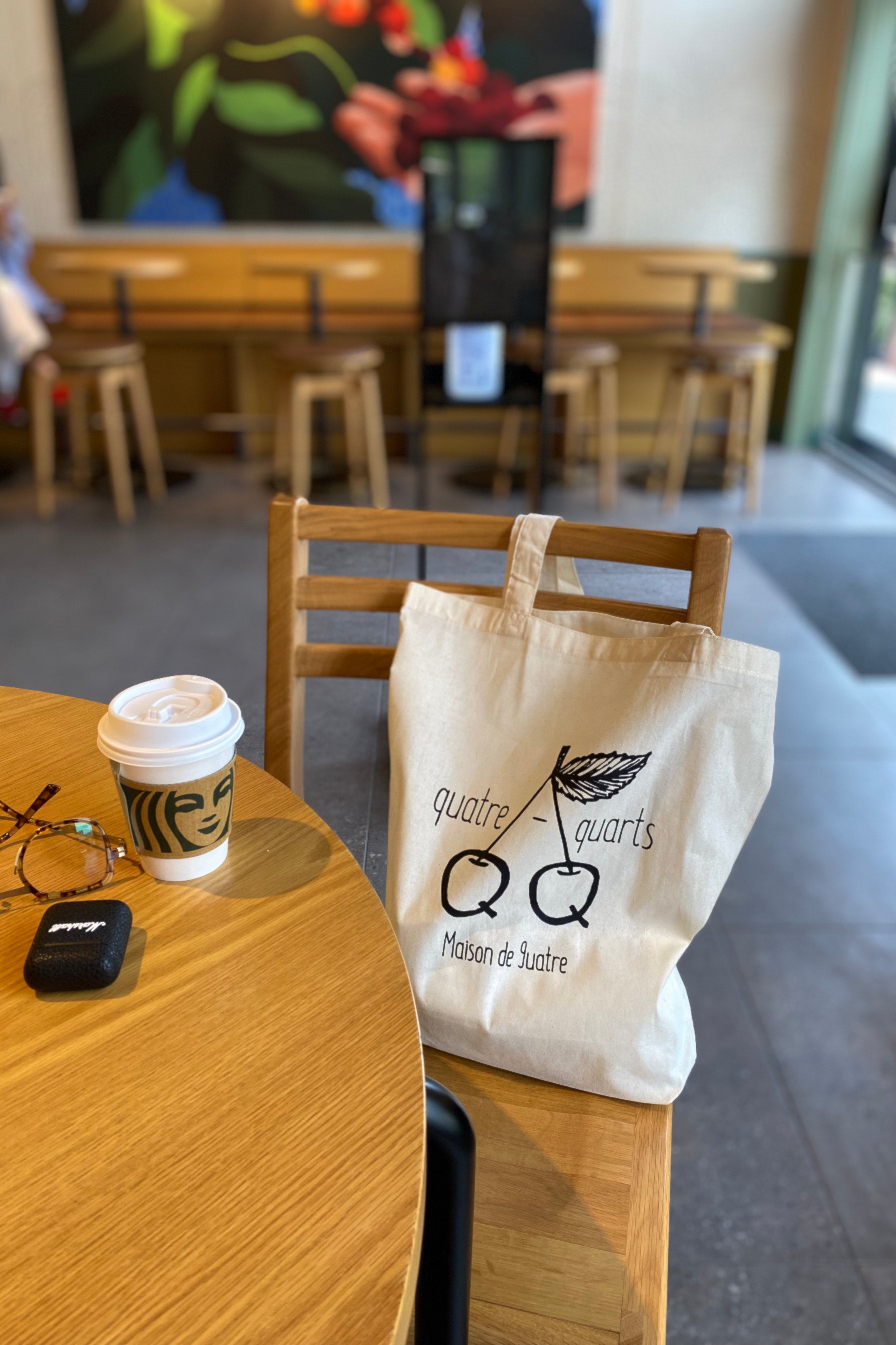 Maison de 9uatre Tote bag | Cherry