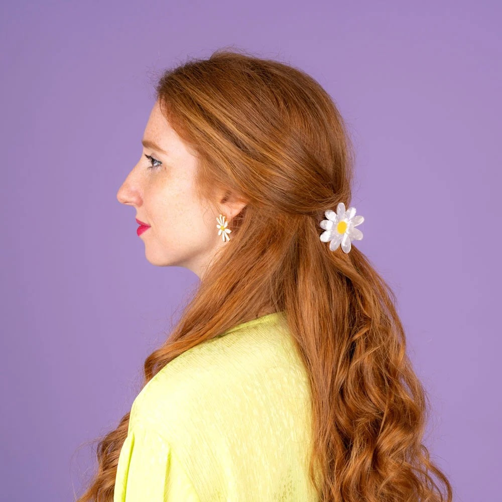 DAISY HAIR CLAW