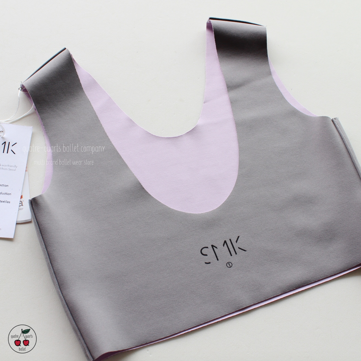 CREORA® REVERSIBLE BRALETTE | LILAC/GREY