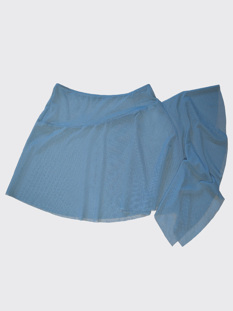 Unique-skirt mini | Iced turquoise