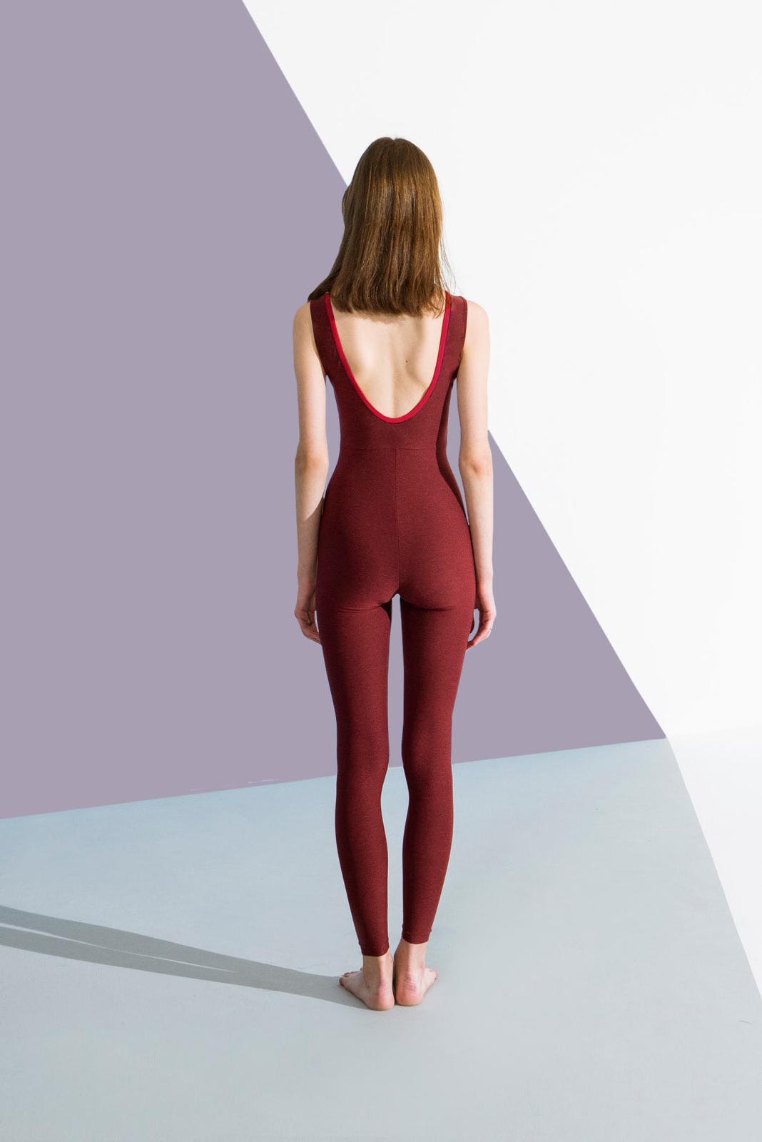 CREORA® UNITARD | BURGUNDY