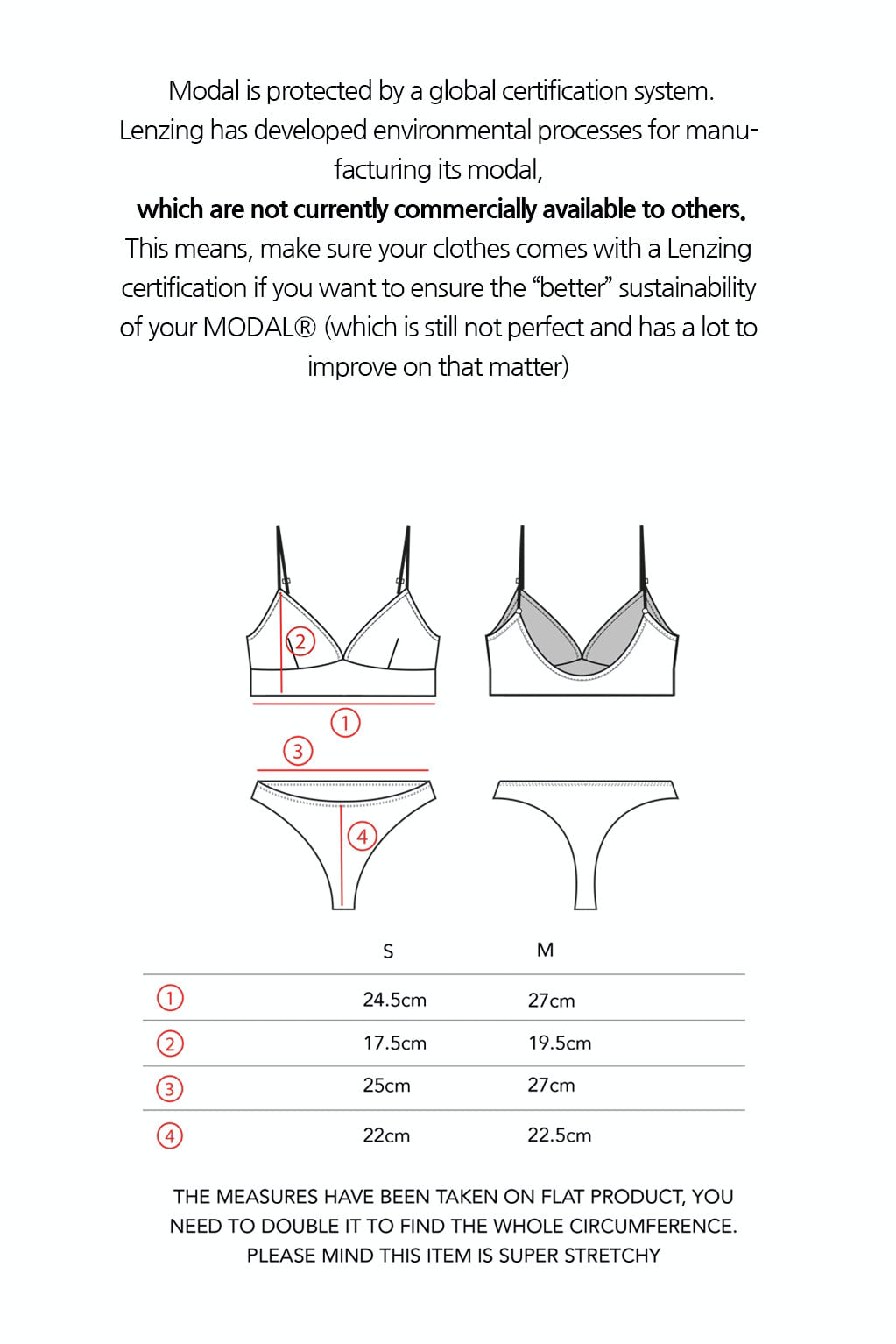 MODAL® bralette set | Beige or Blue