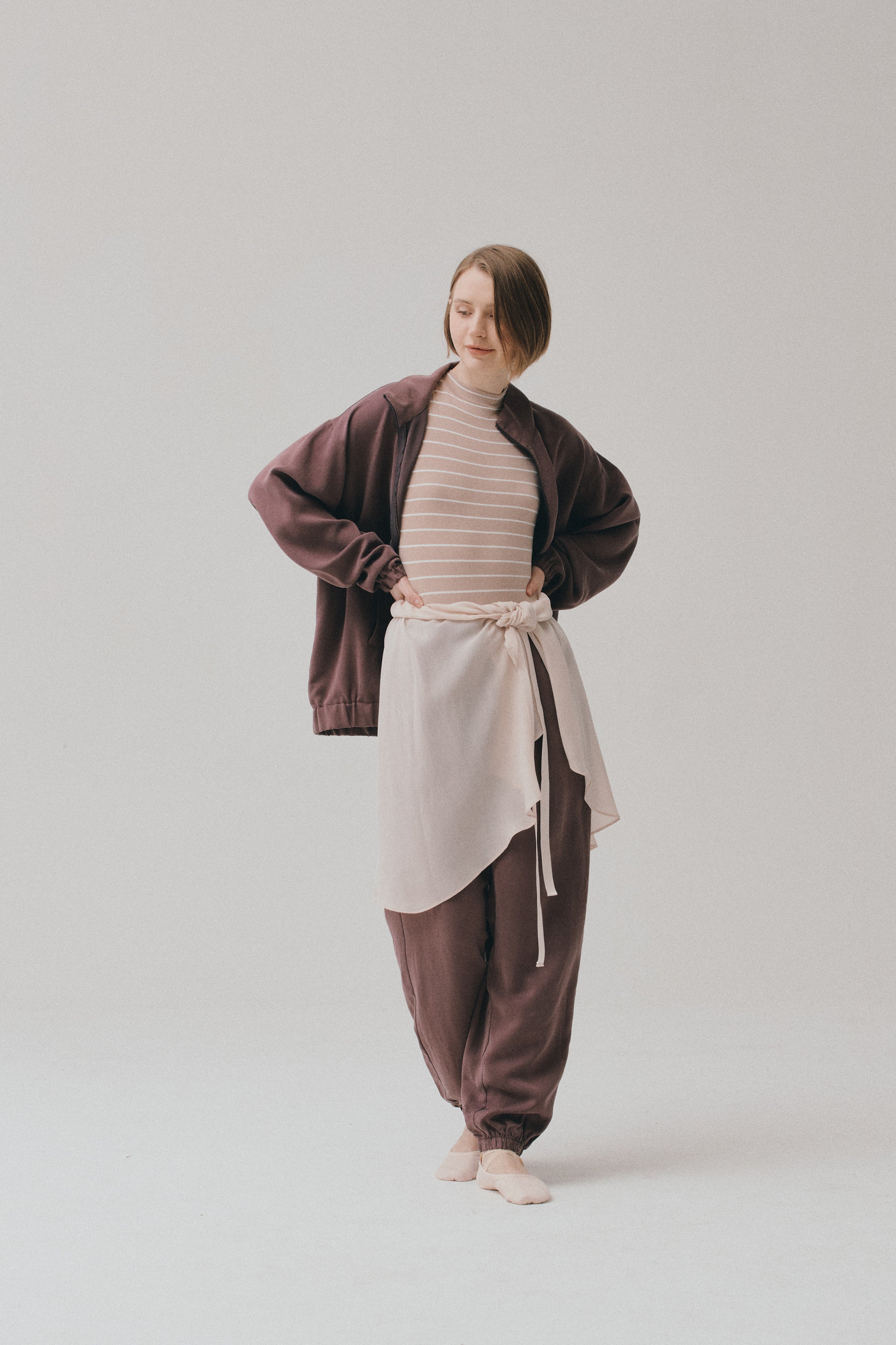 CUPRO MODAL® PANTS | CHESNUT