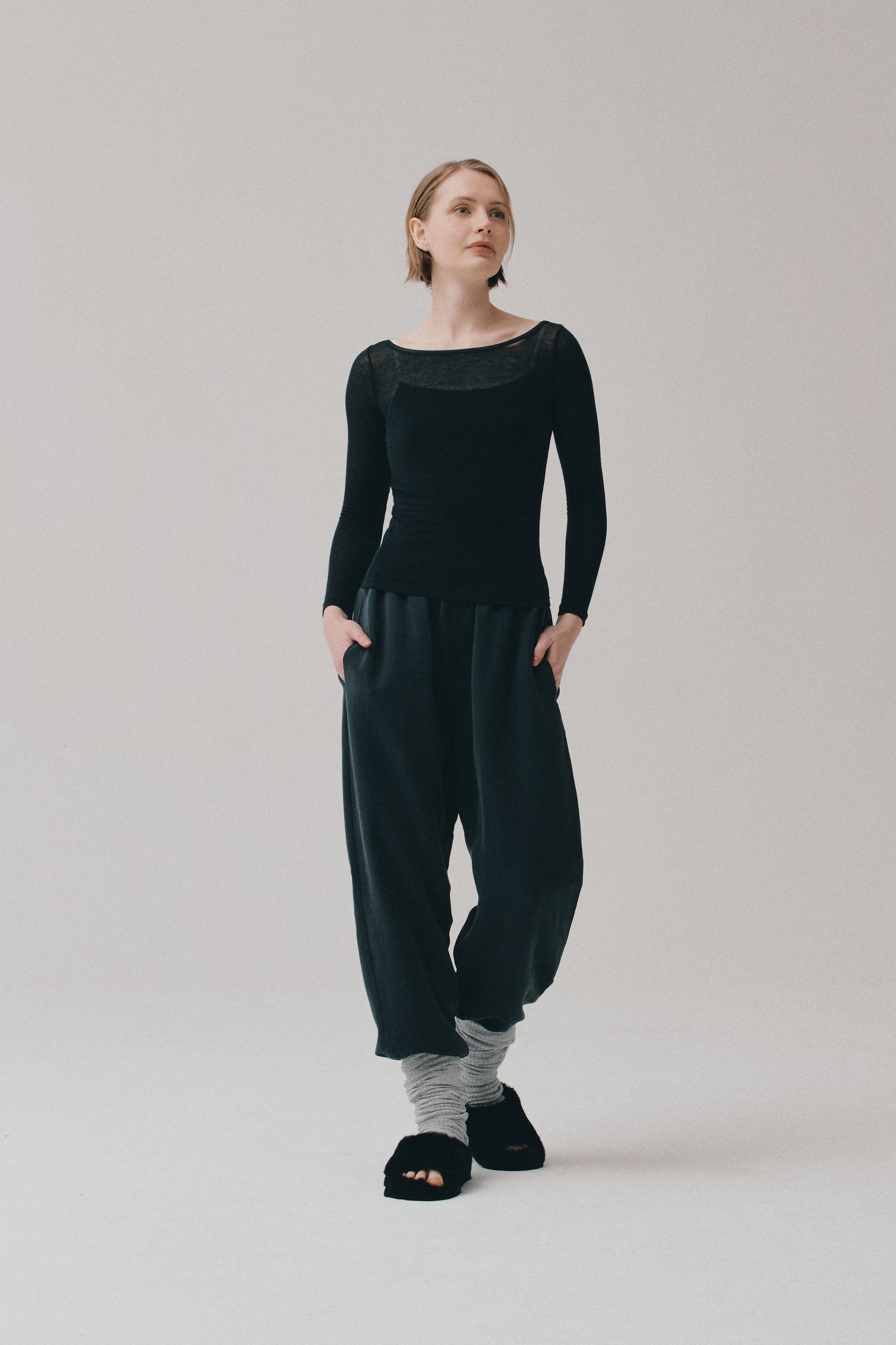 CUPRO MODAL® PANTS | BLACK