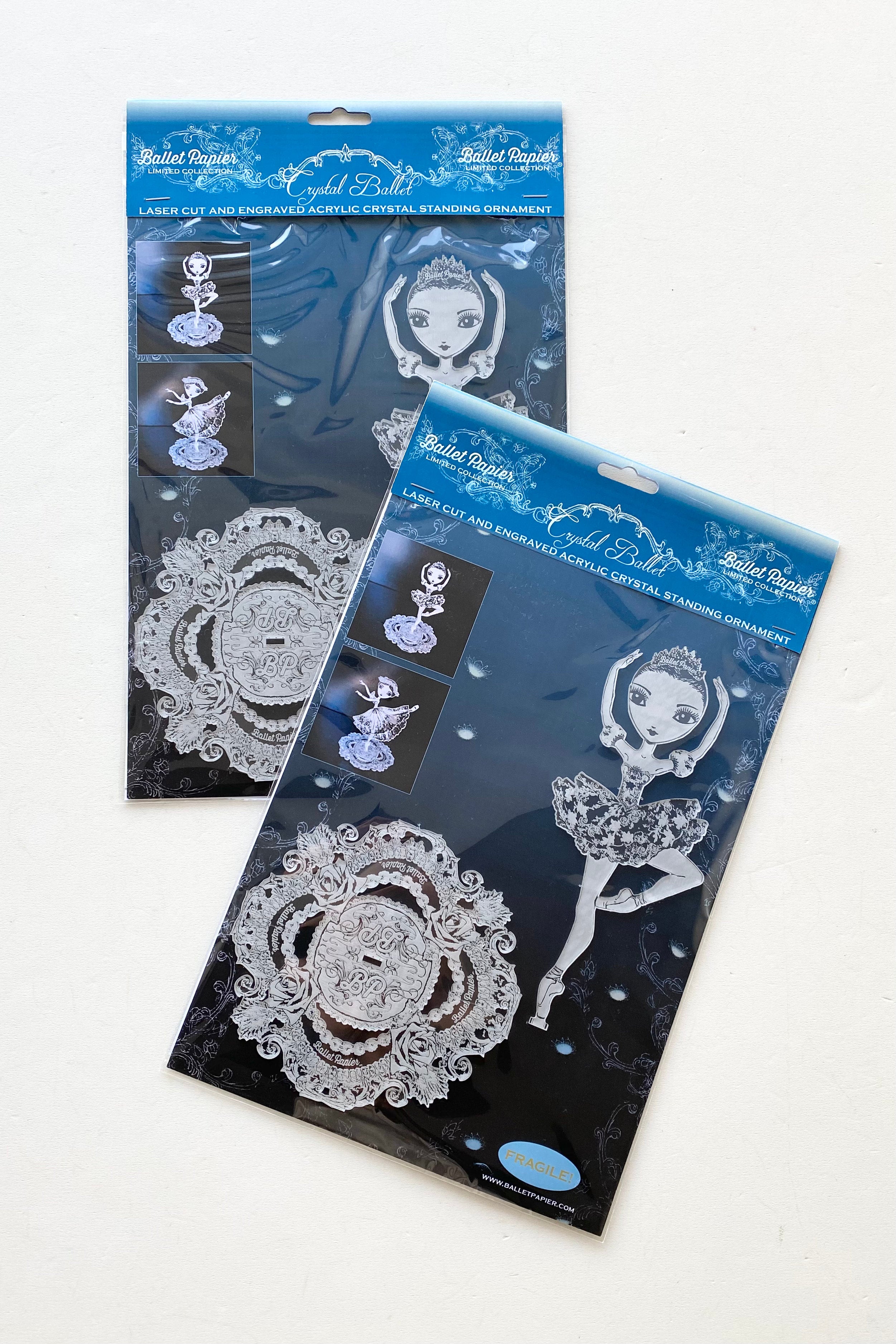 Crystal standing ornament | Ballerina