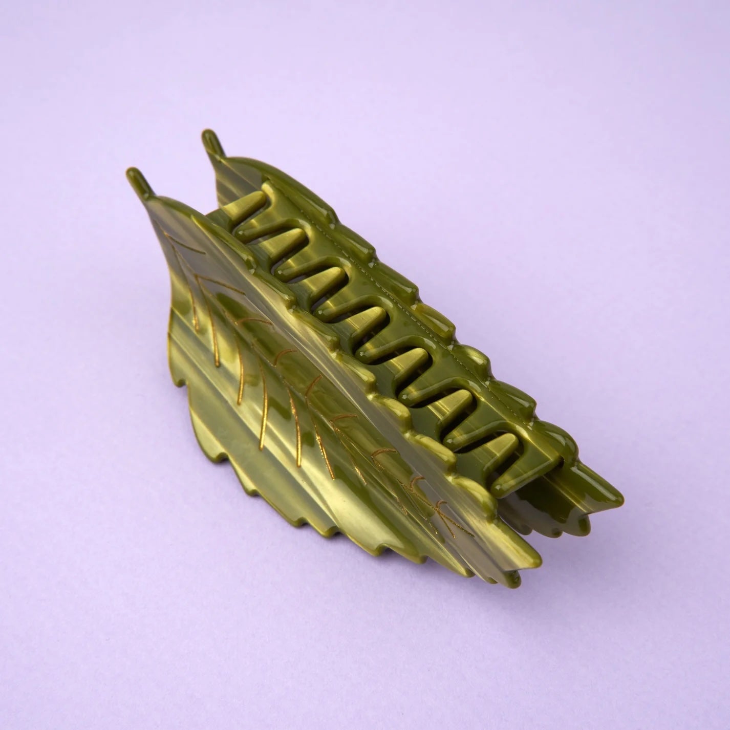 CHESTNUT LEAF HAIR CLAW