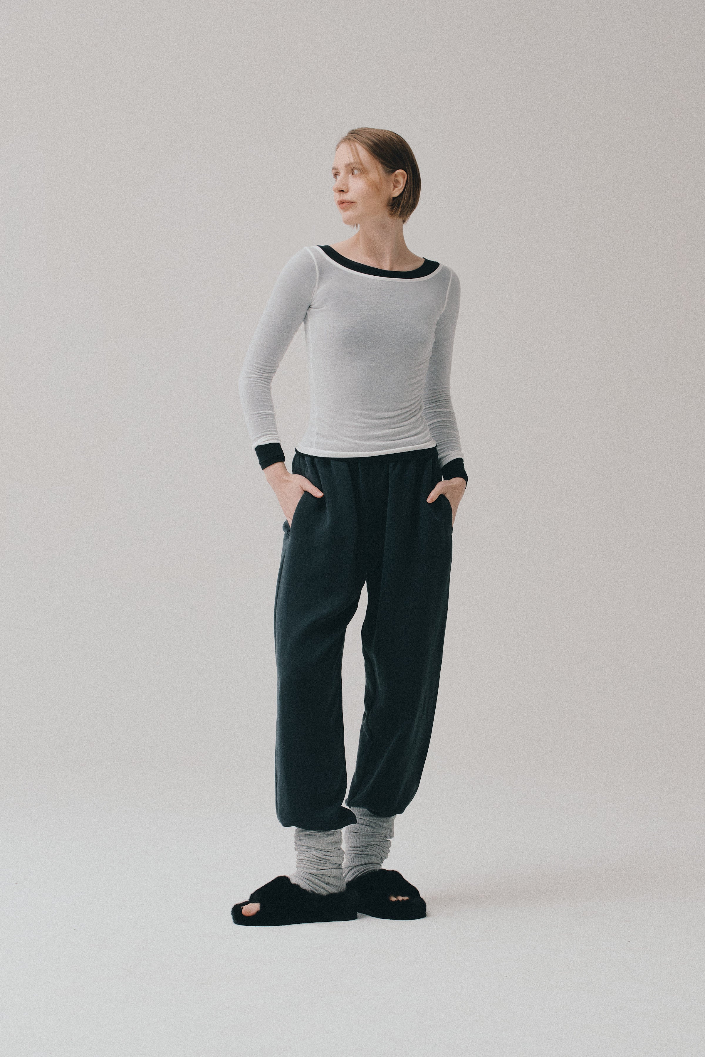 CUPRO MODAL® PANTS | BLACK