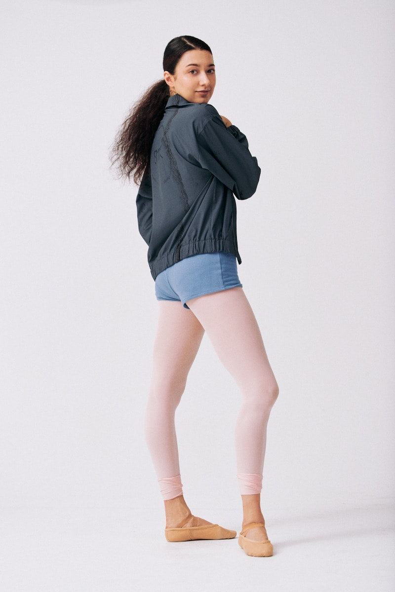 PRINTED RECYCLED POLYESTER JACKET | DARK ICE