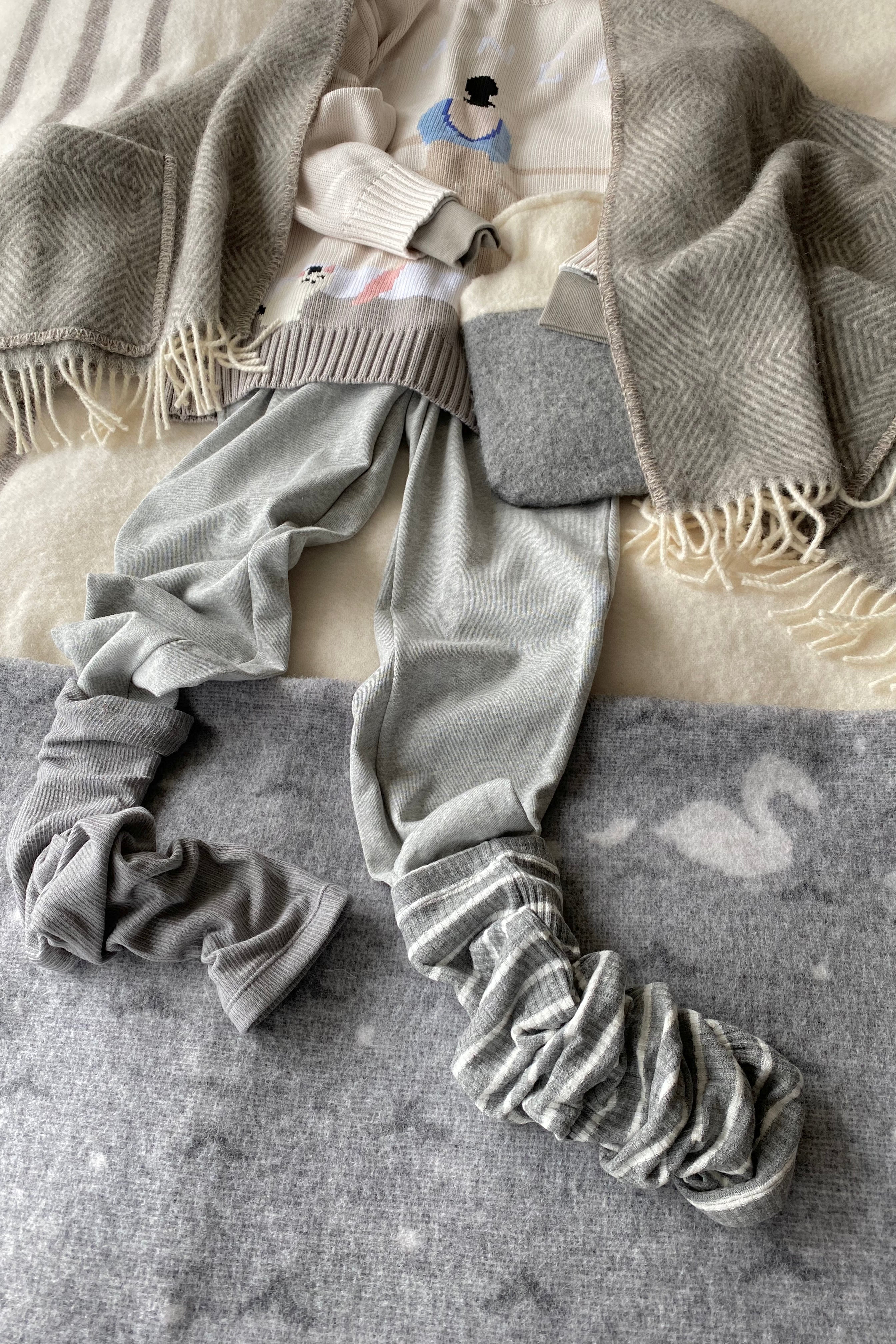 ORGANIC COTTON JUMPSUIT | GREY