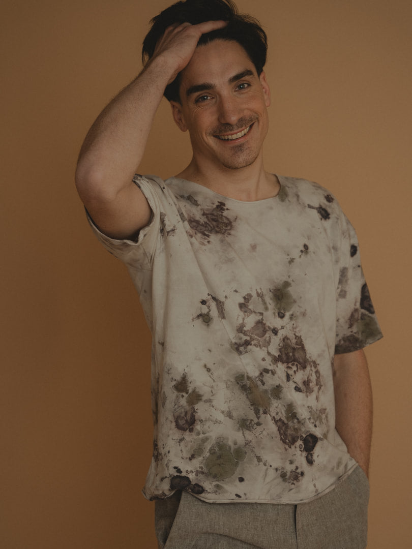 Oversized t-shirt EMBER | Mystic Moss