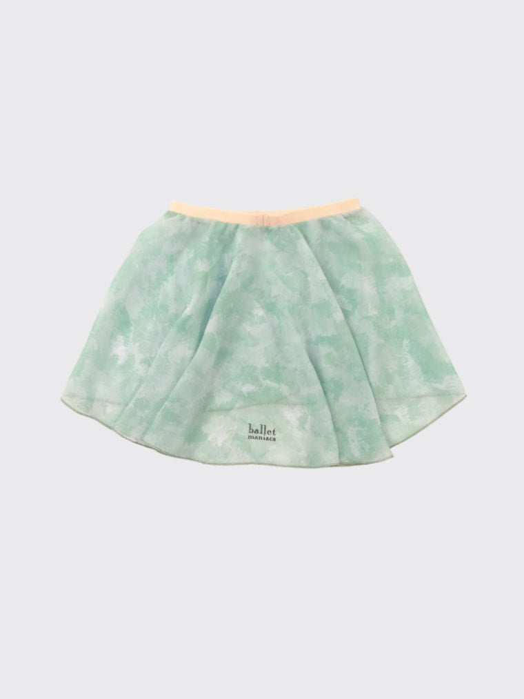 Girls tunique-skirt mini | Pastel green
