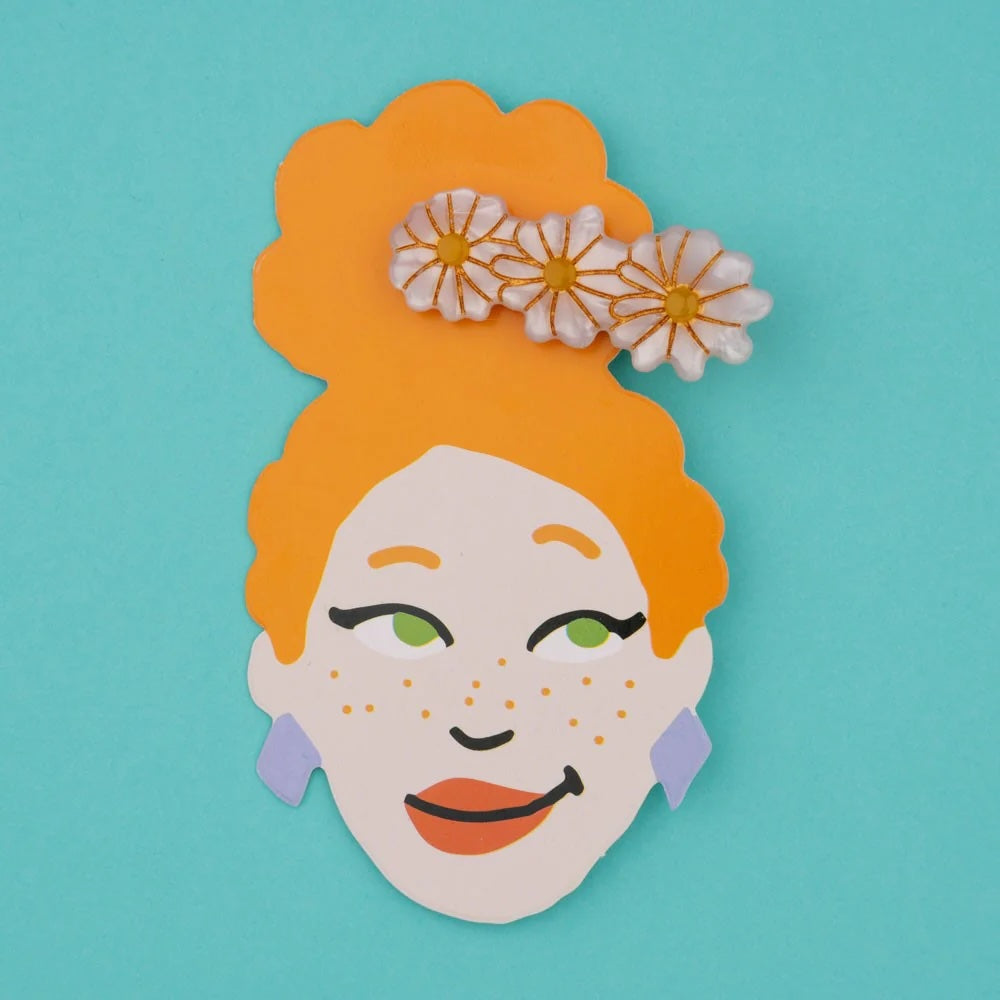 DAISIES HAIR CLIP
