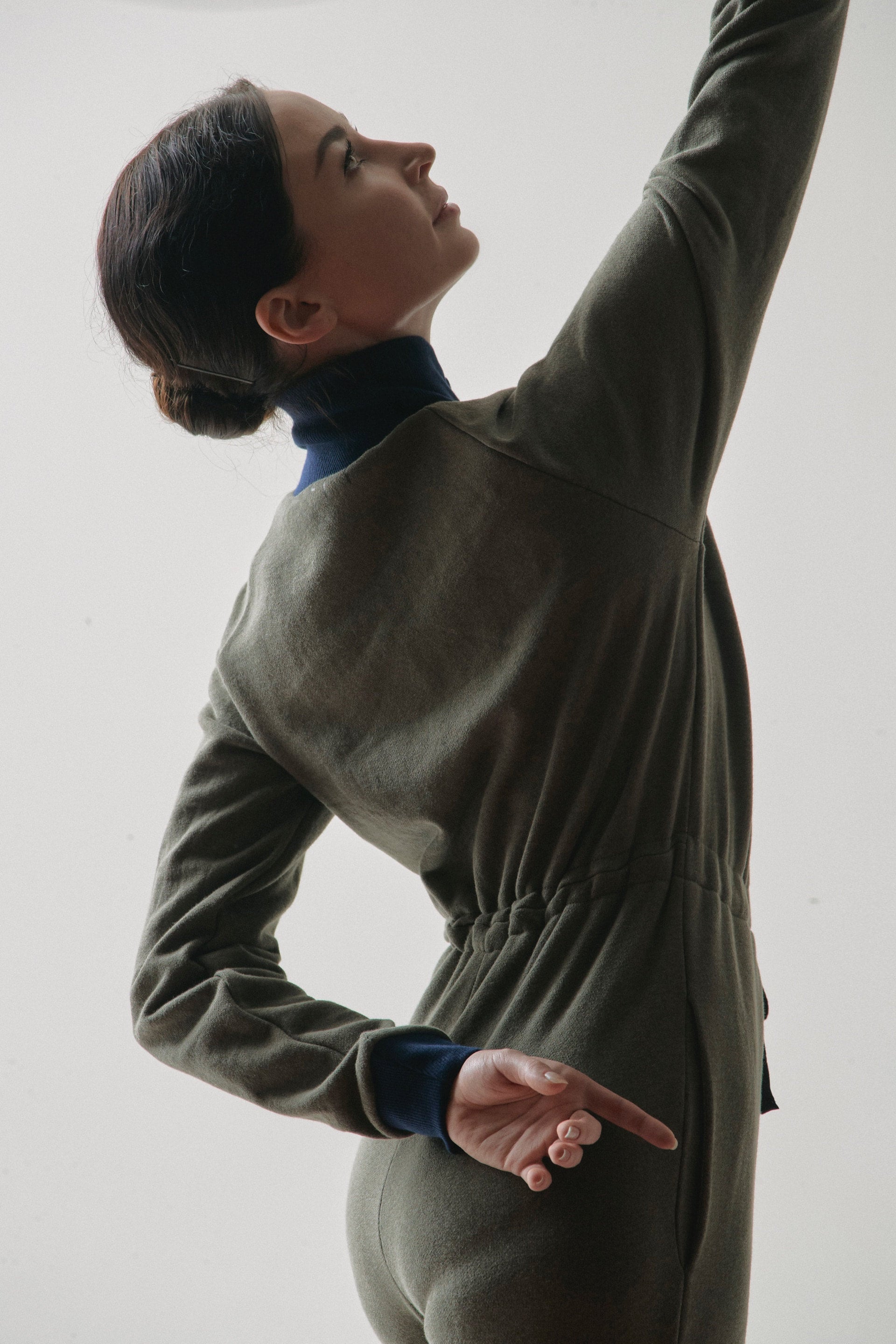 ORGANIC COTTON JUMPSUIT | KHAKI