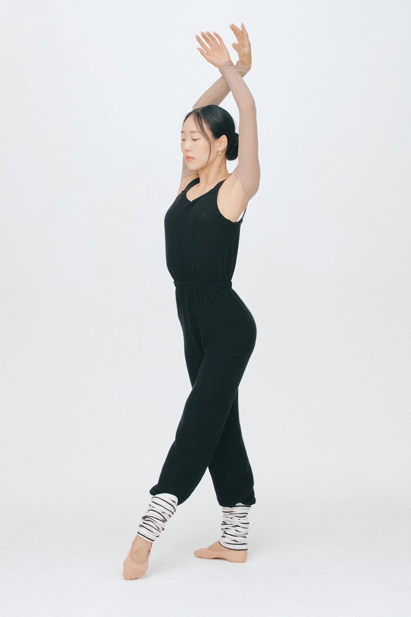 MODAL® LONG ROMPER | BLACK