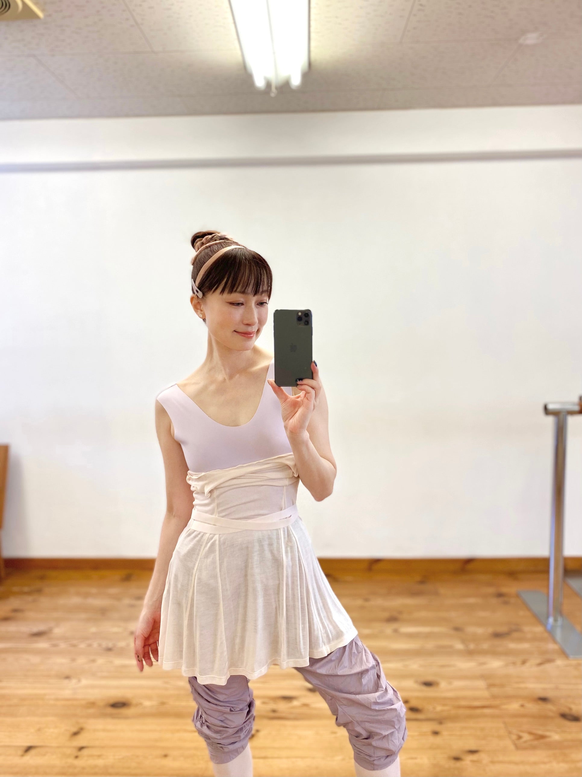 TENCEL™ Ballet Dress | White Pink