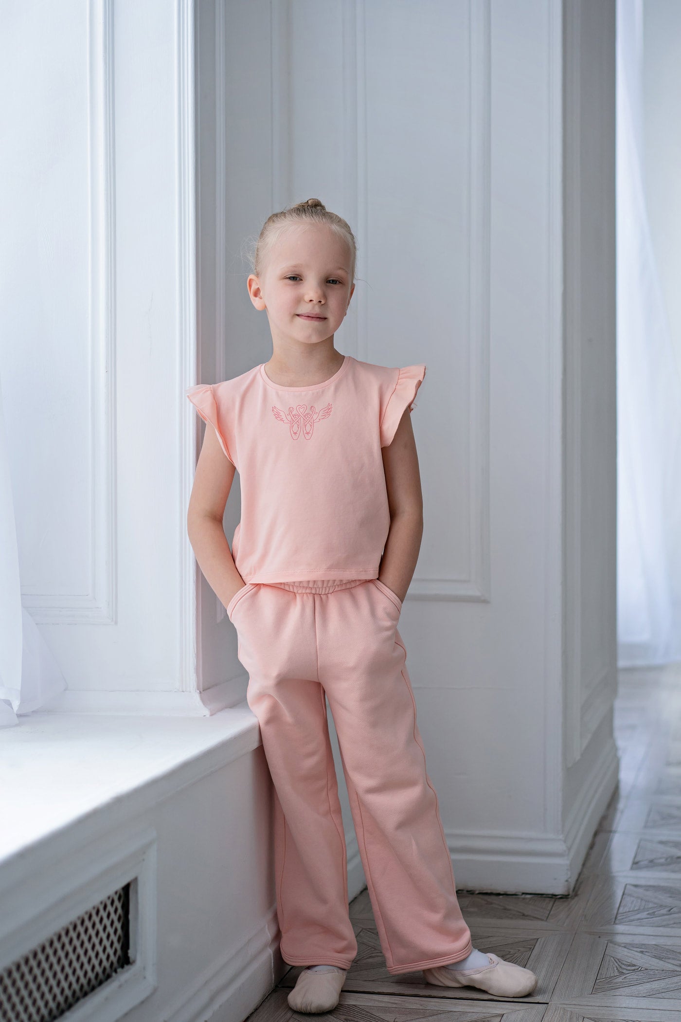 Wings T-shirt | Peach