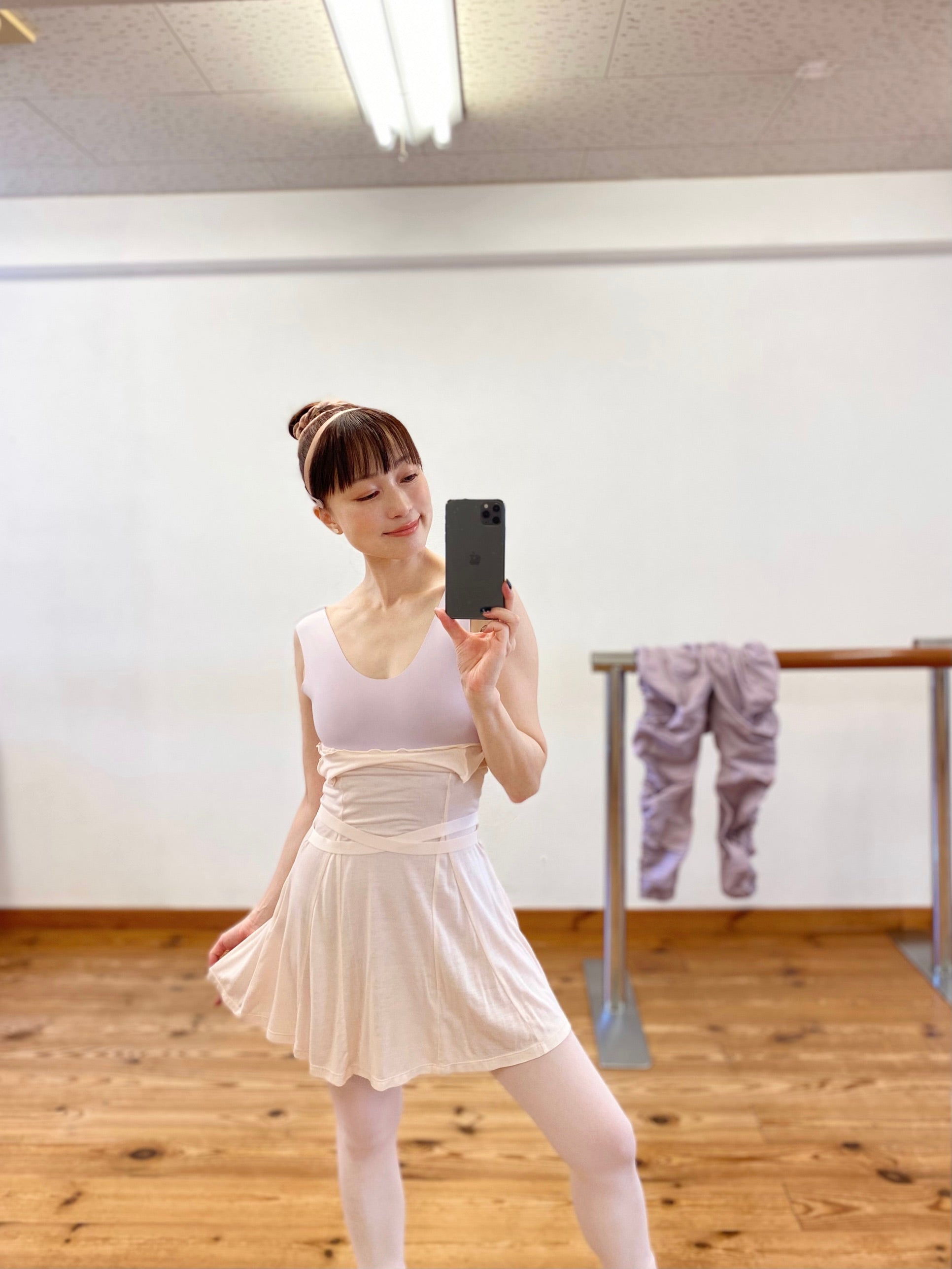 TENCEL™ Ballet Dress | White Pink