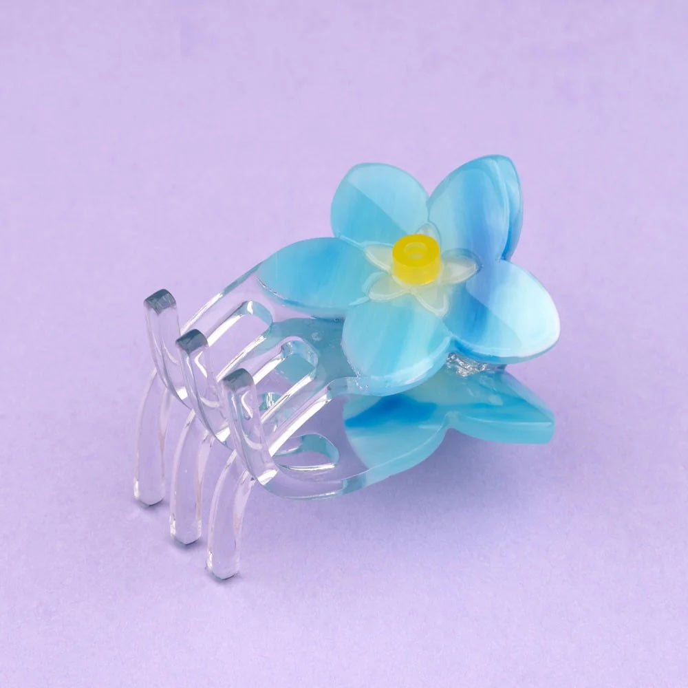 FORGET ME NOT MINI HAIR CLAW