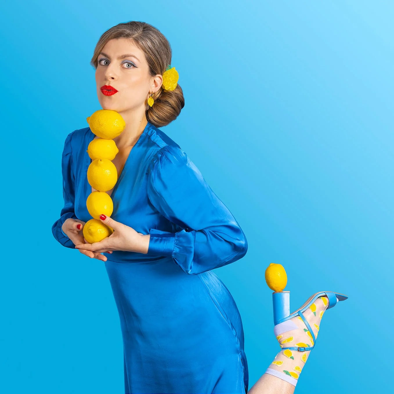 LEMON HAIR CLAW