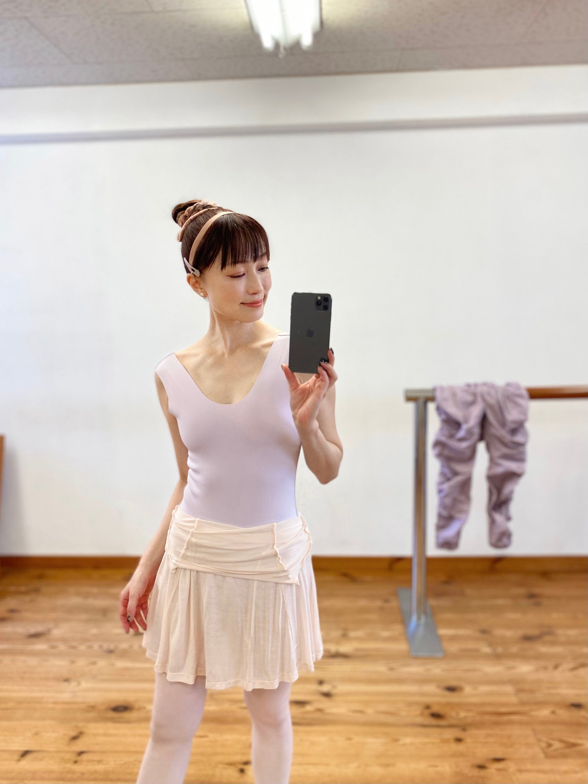 TENCEL™ Ballet Dress | White Pink