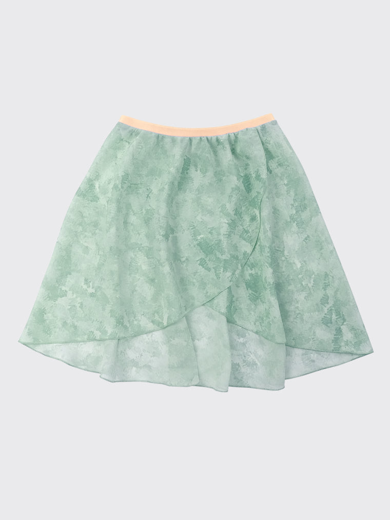 Girls tunique-skirt mini | Pastel green