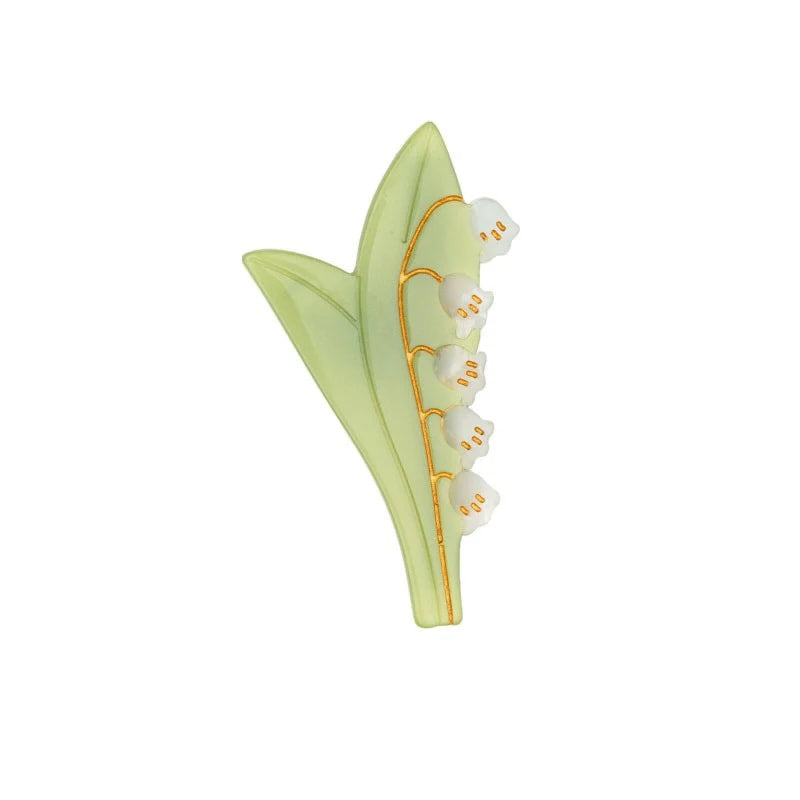 LILY OF THE VALLEY HAIR CLIP