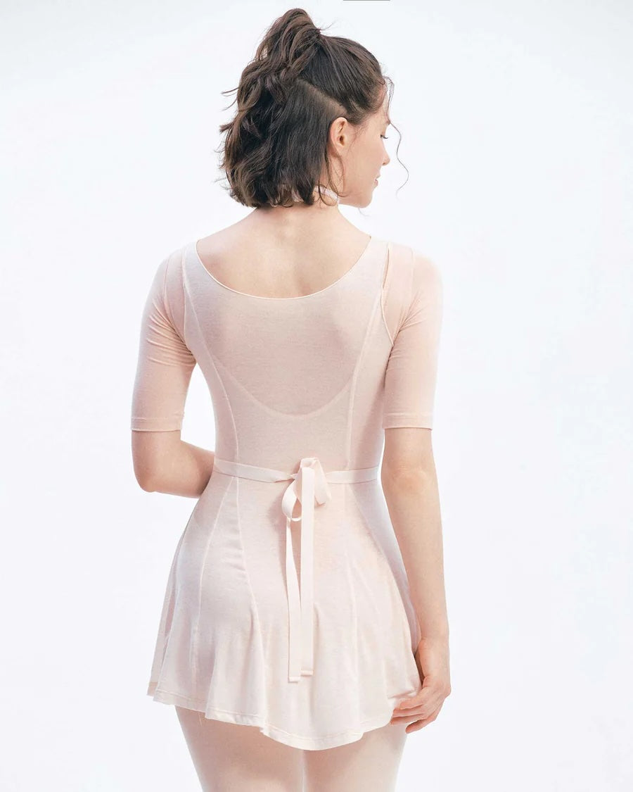 TENCEL™ Ballet Dress | White Pink