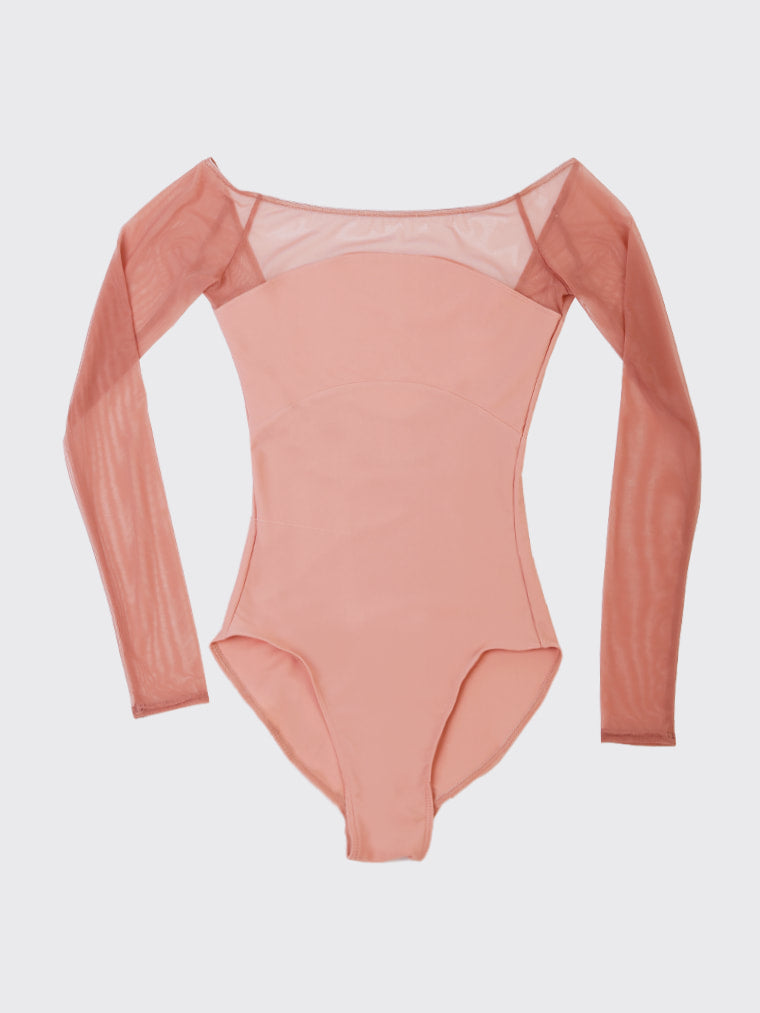 Dream Leotard by Kristina Kretova | Dusty peach