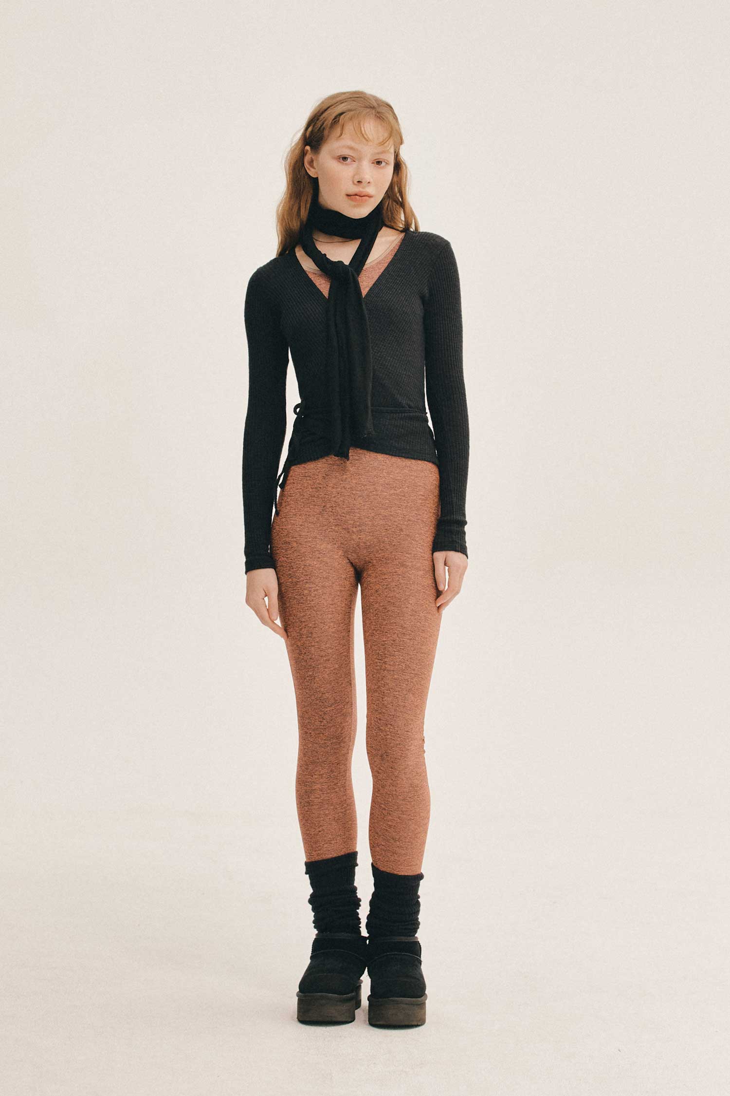 MODAL® WRAPPED TOP | Black