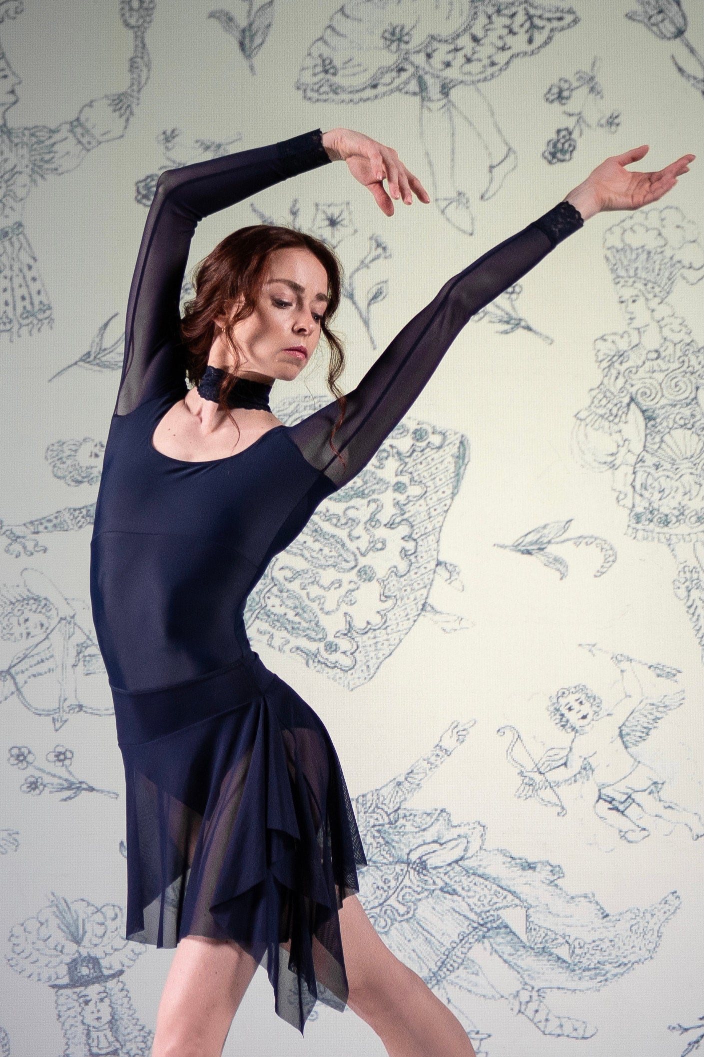 Louis leotard | Dark blue