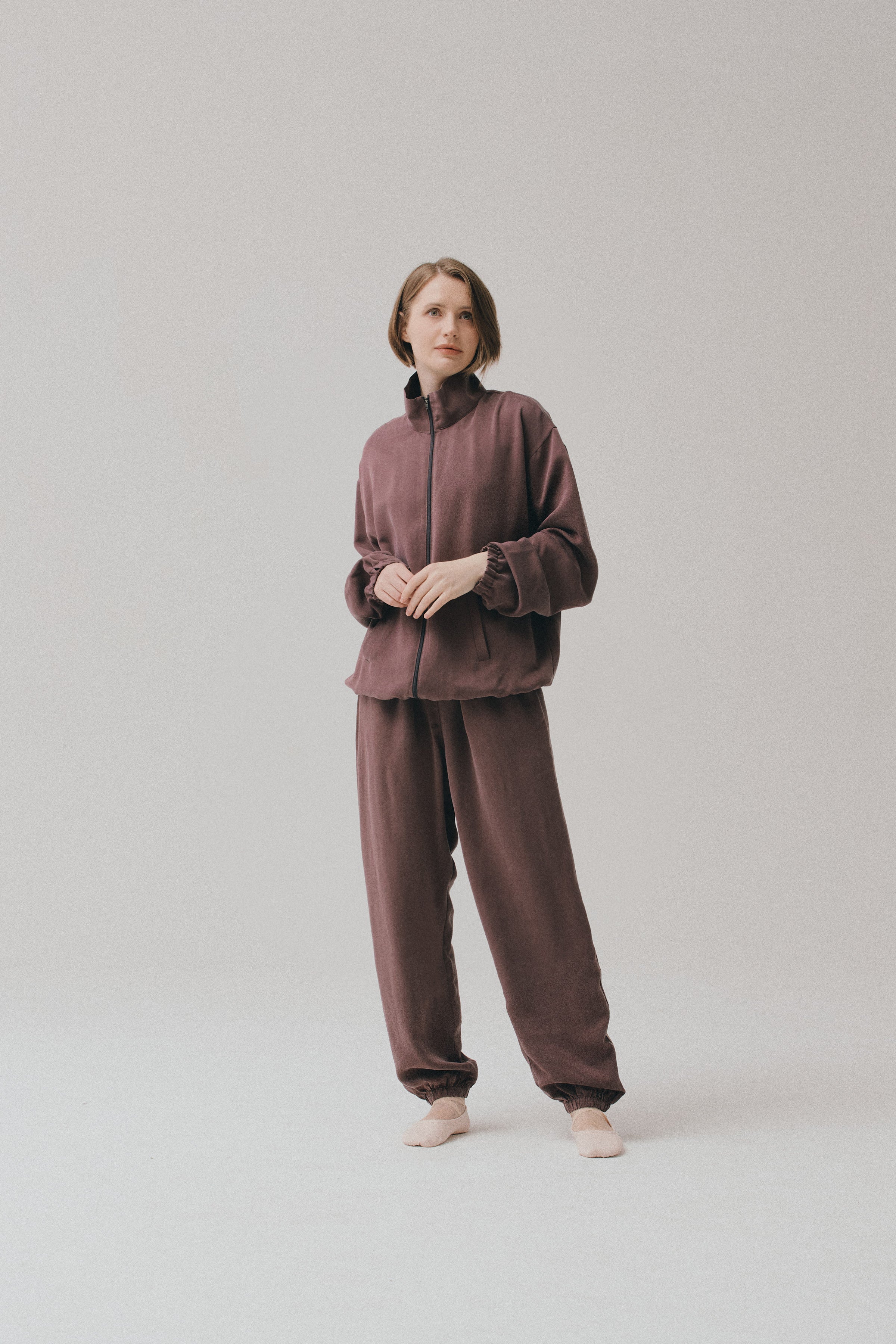 CUPRO MODAL® PANTS | CHESNUT